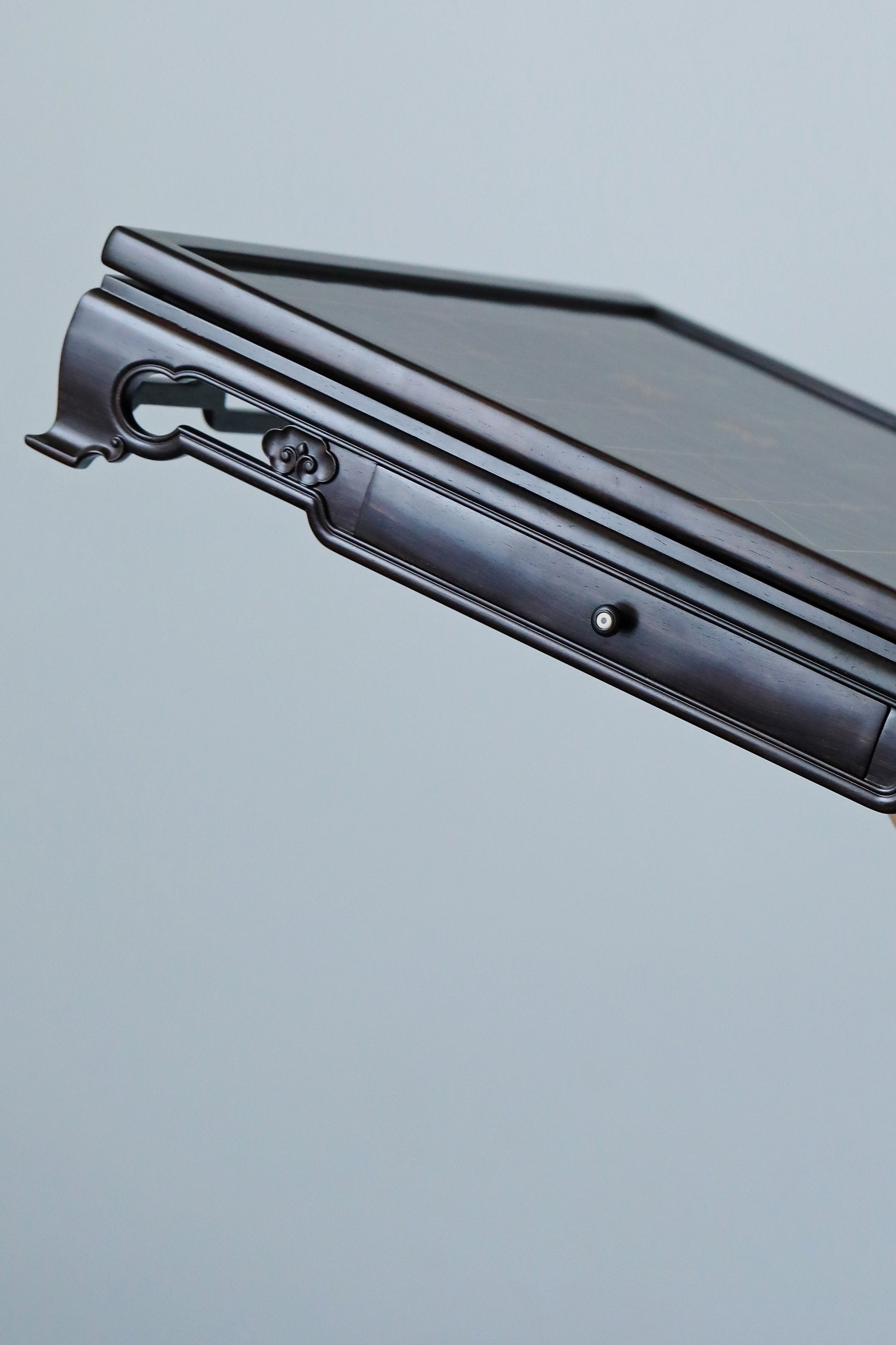 紫光檀双用两屉棋盘