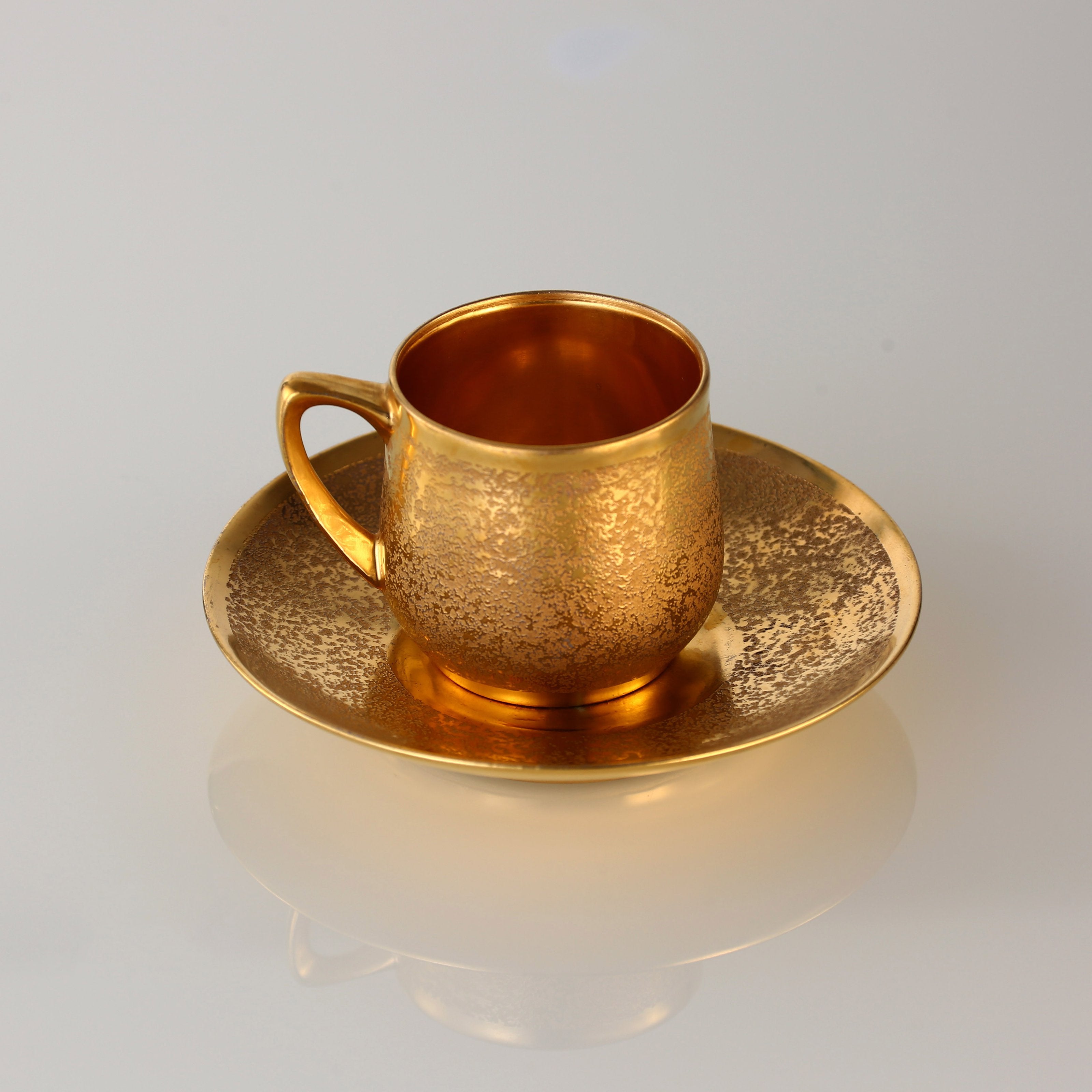19th Century British Gilt Porcelain Cup