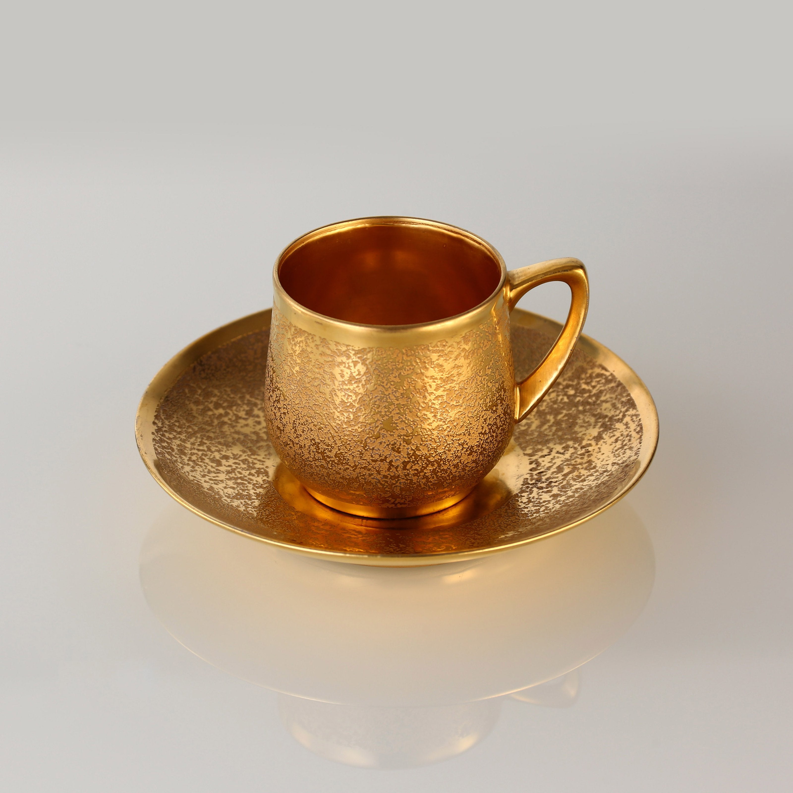 19th Century British Gilt Porcelain Cup