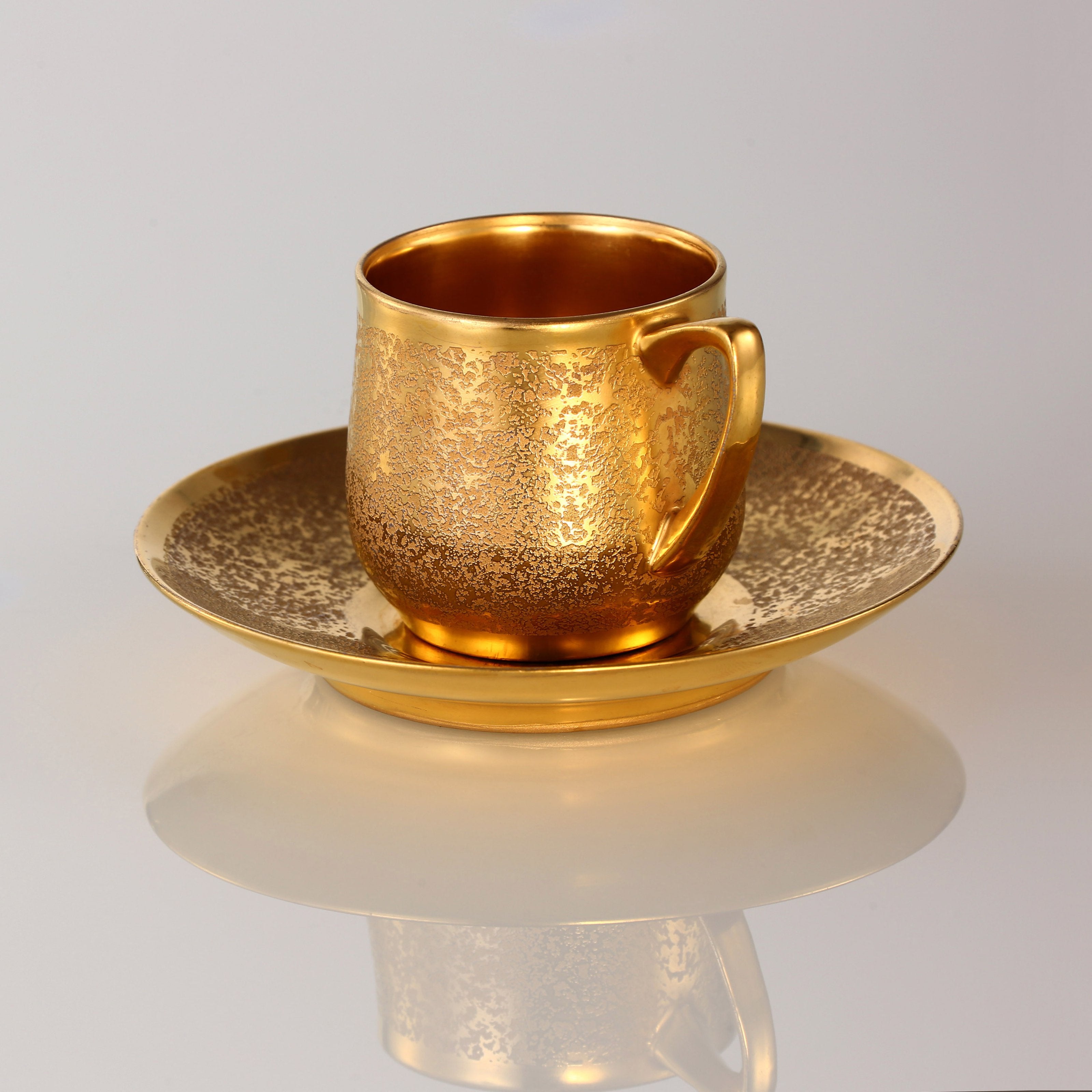 19th Century British Gilt Porcelain Cup