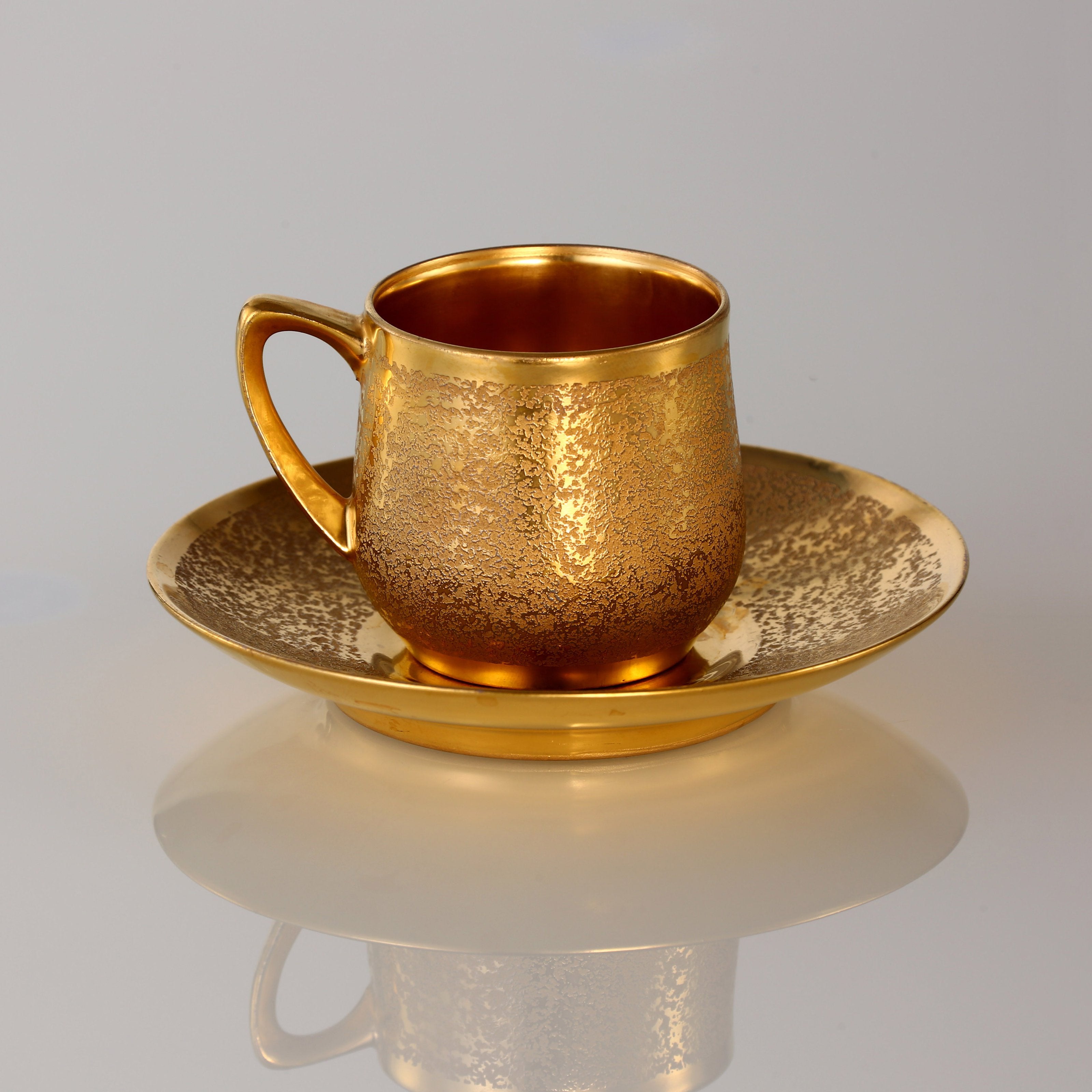 19th Century British Gilt Porcelain Cup
