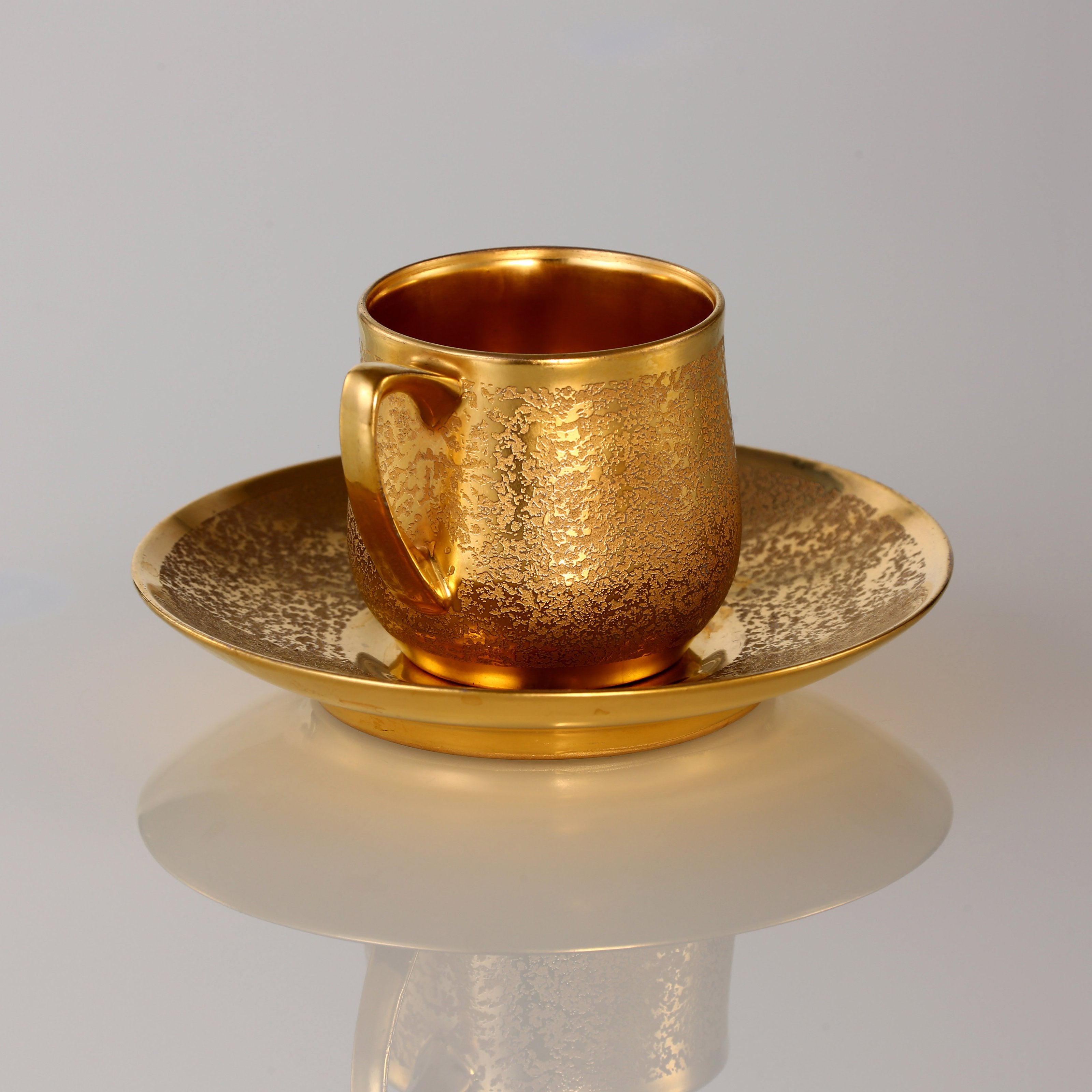 19th Century British Gilt Porcelain Cup