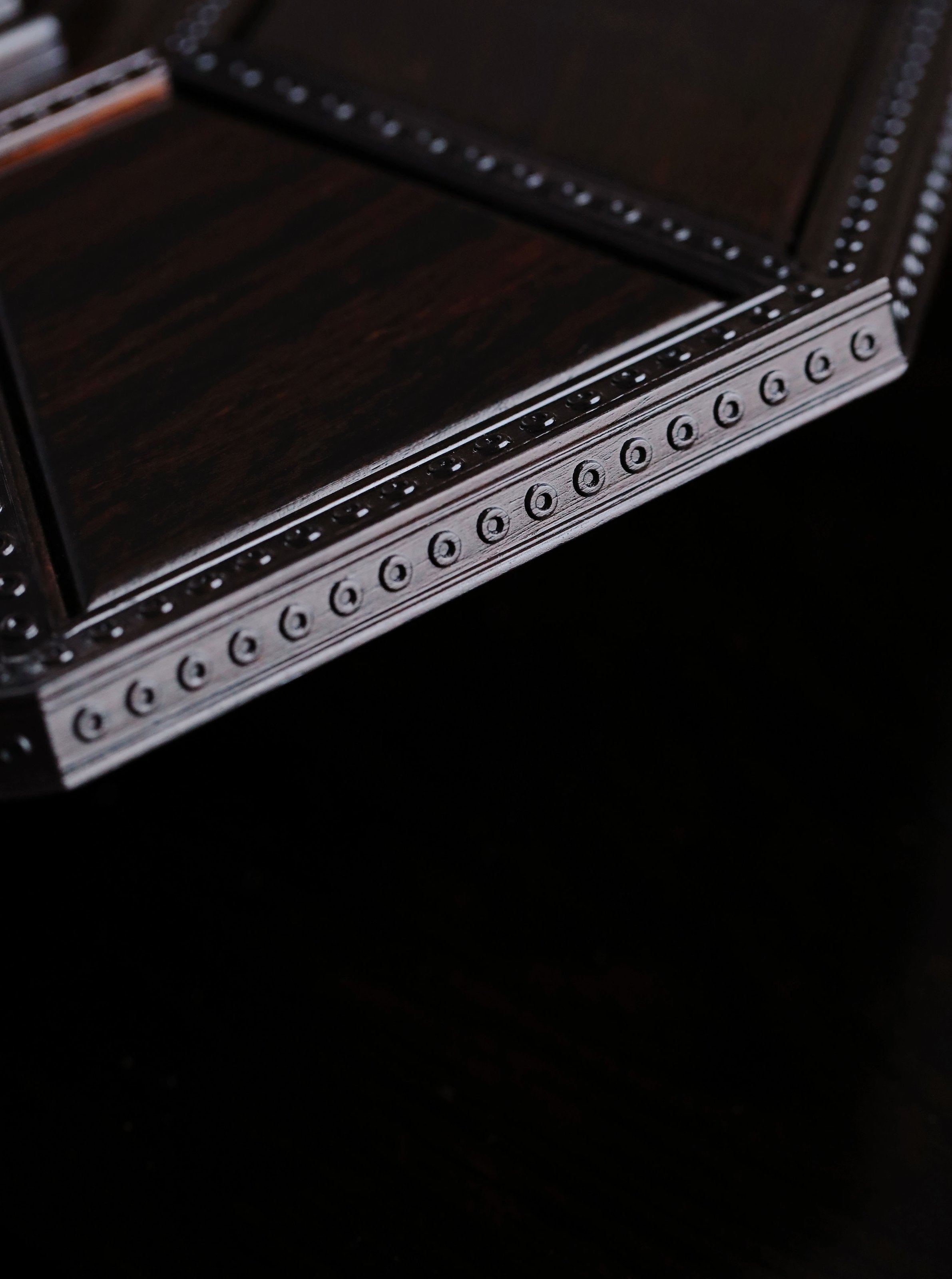 紫光檀 素面 八宝果盒