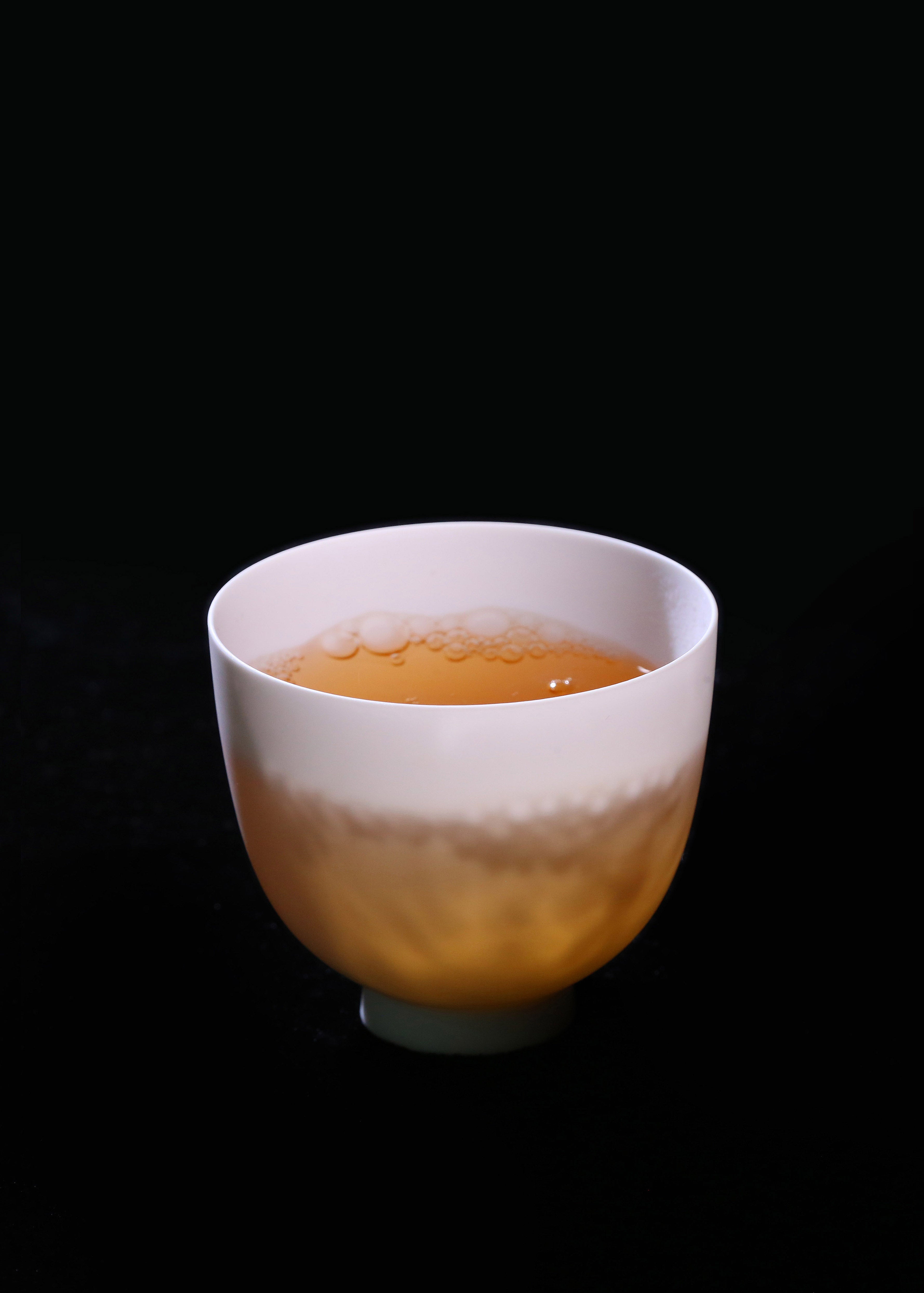 Dayazhai Plain Porcelain Monthly Flower Cup