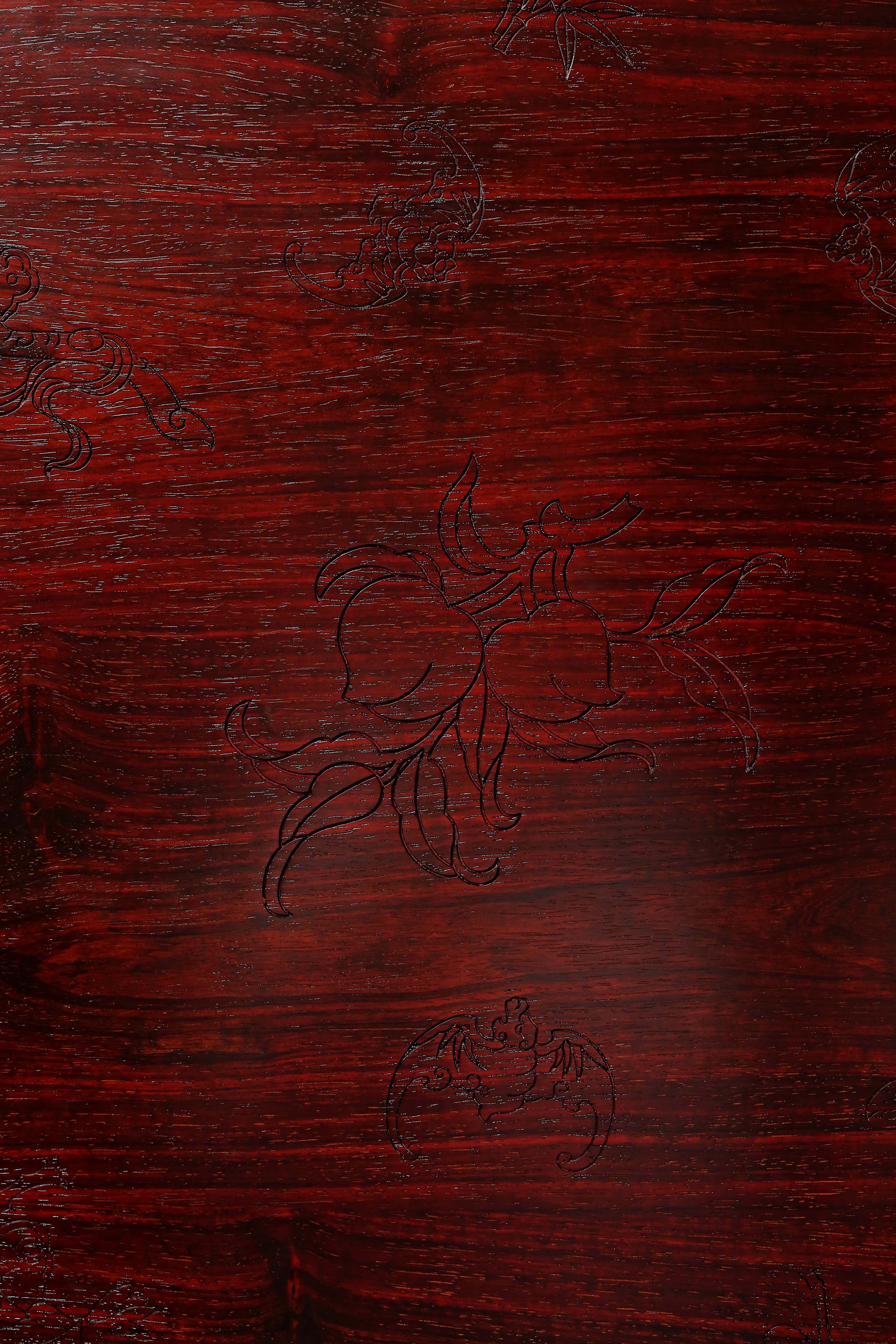 百宝嵌百鸟图超大插屏