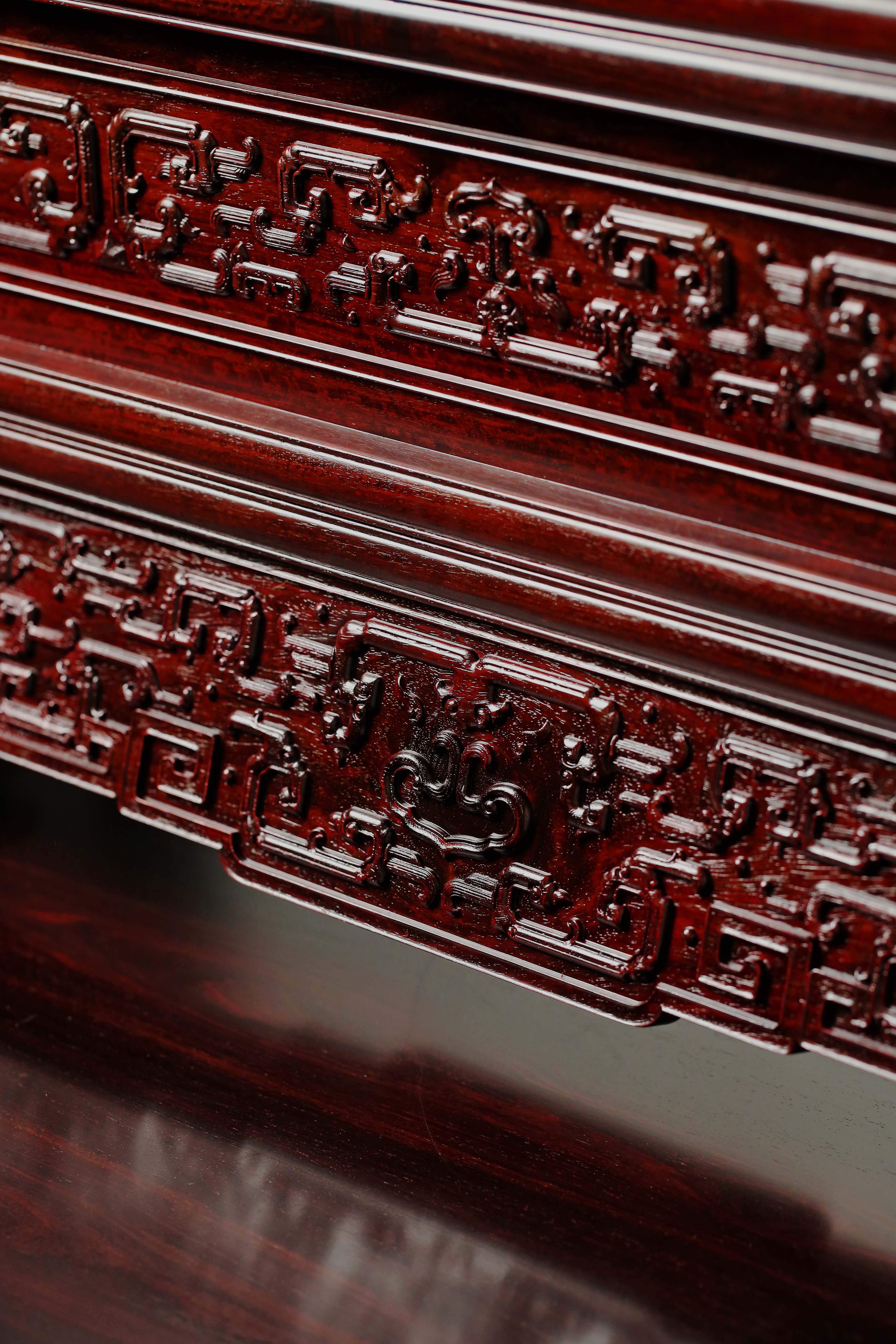 百宝嵌百鸟图超大插屏