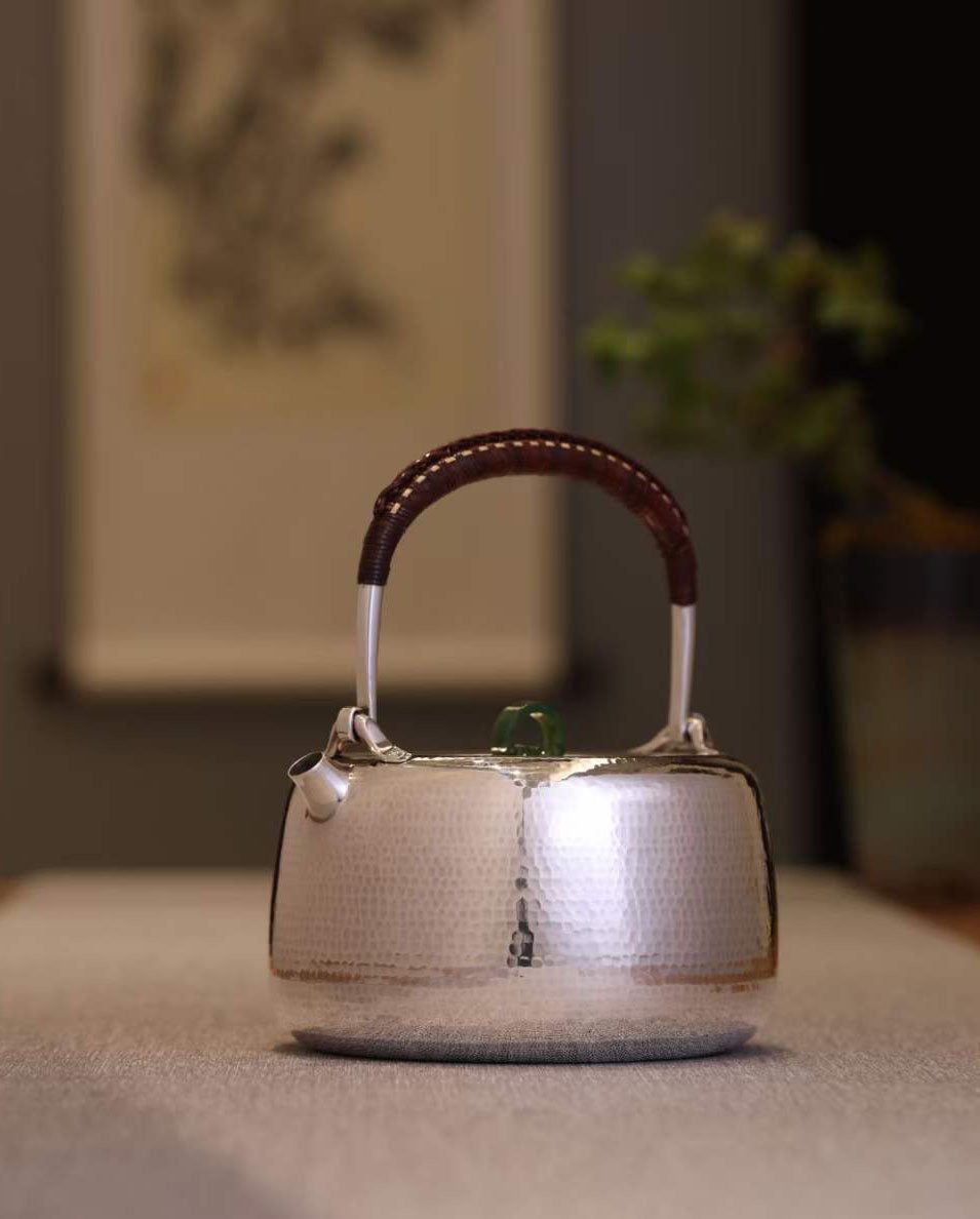 北村锤纹碧玉环