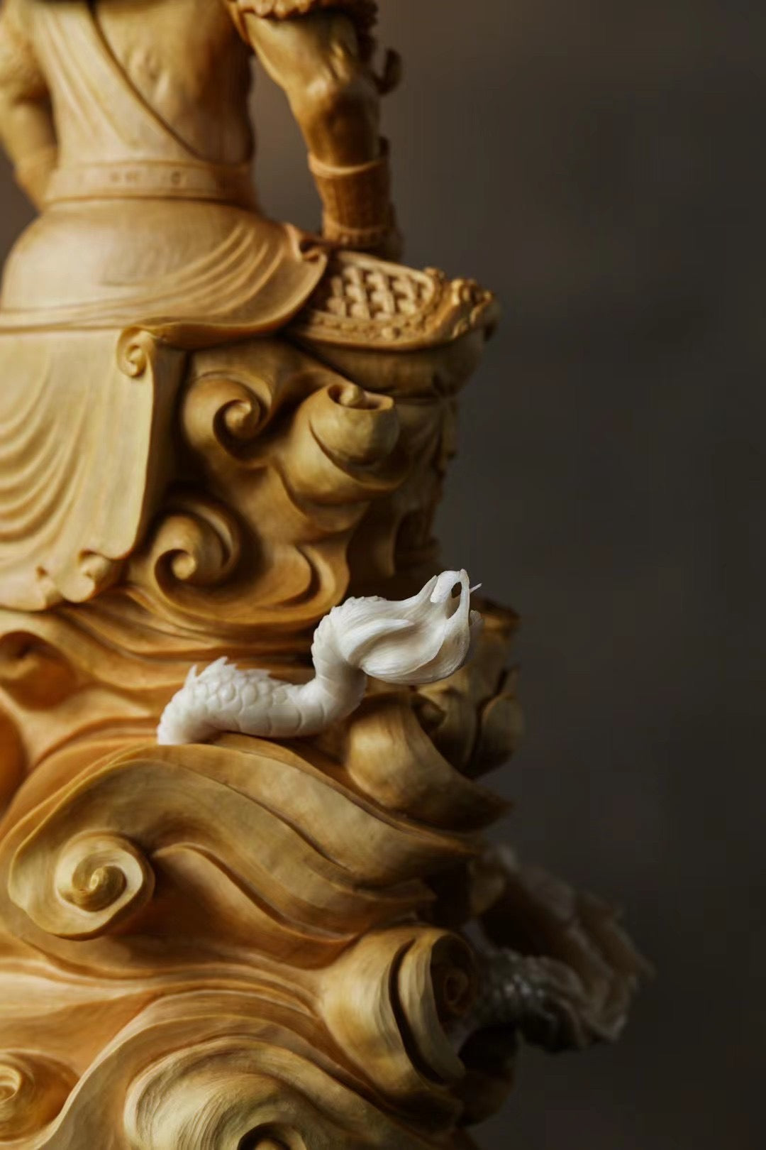 Fudo Myo-ō | Boxwood Carving