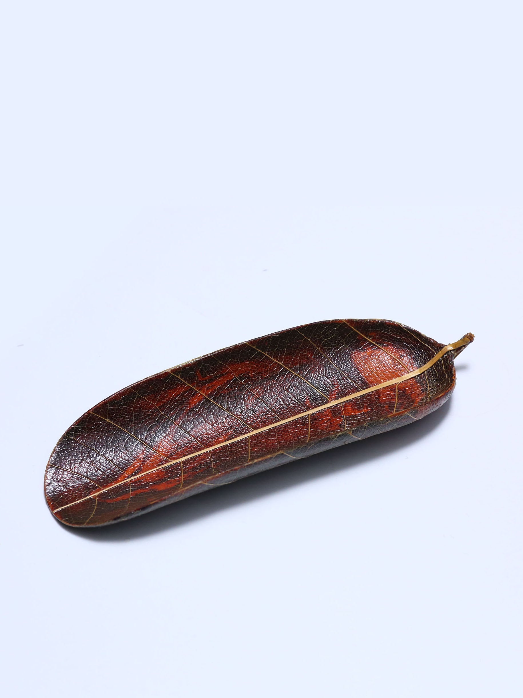 Lacquer leaf tea scoop