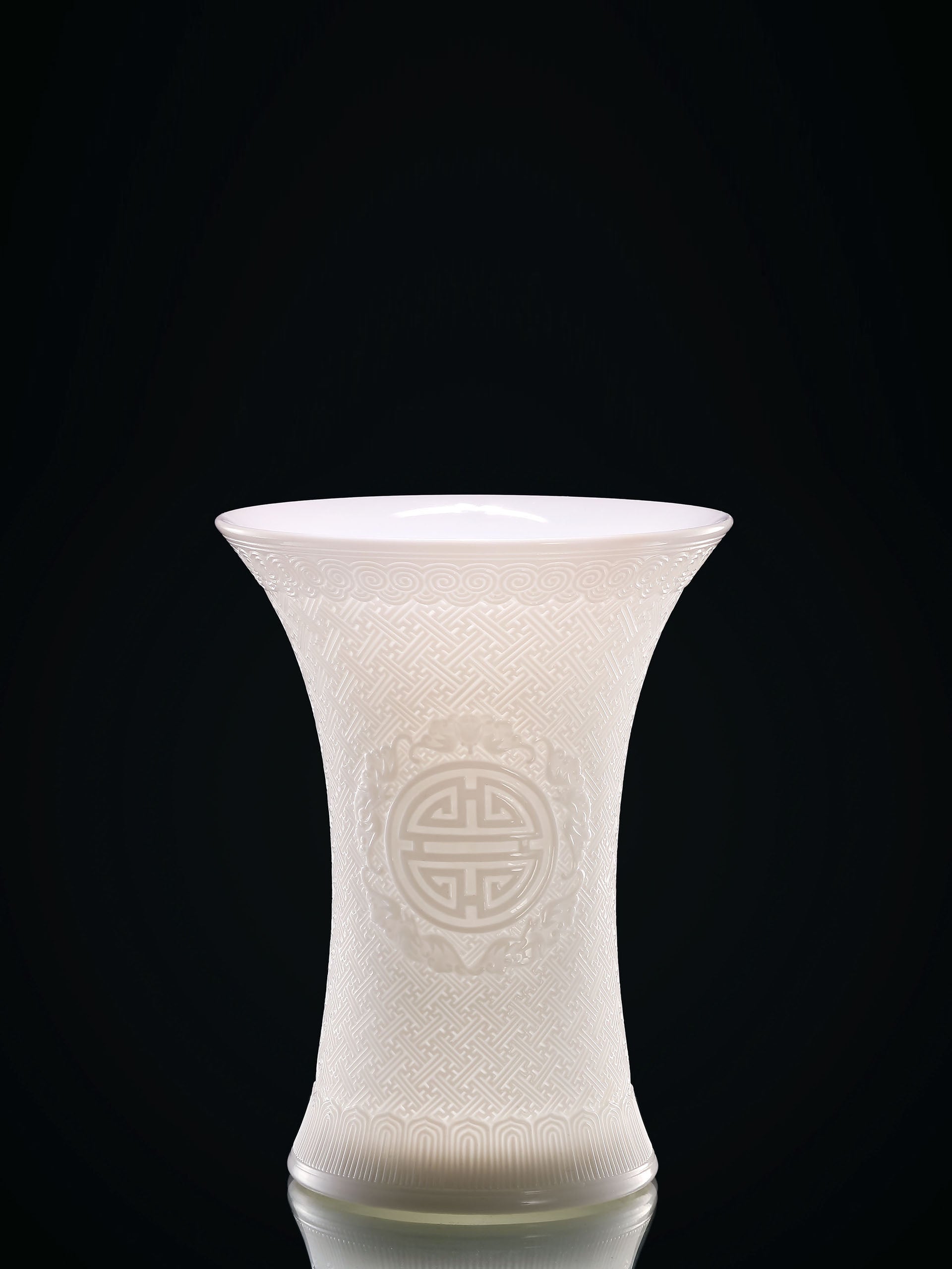 大雅素瓷 手工雕刻香具(五件套)