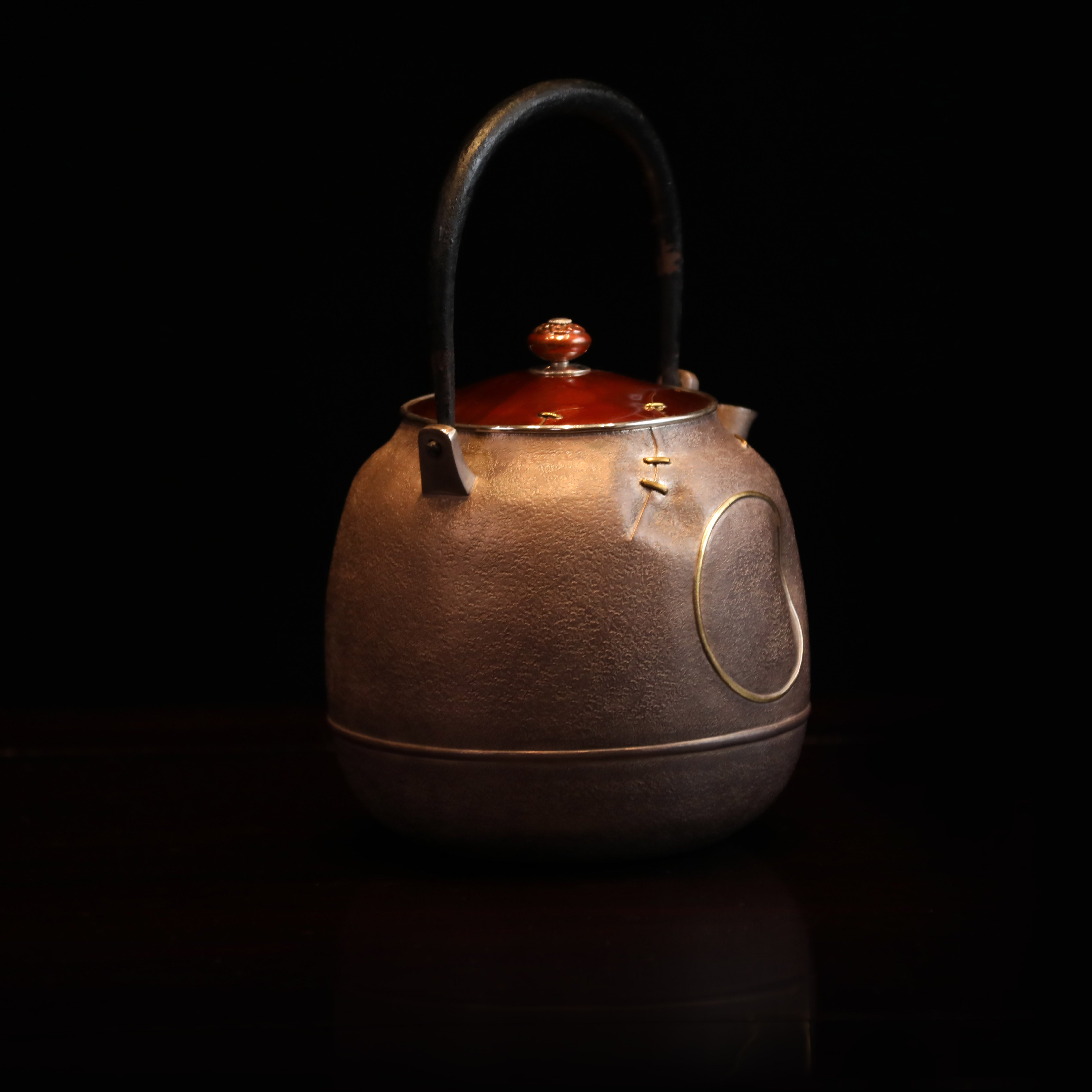 大雅堂製「大圓付」破釜壺