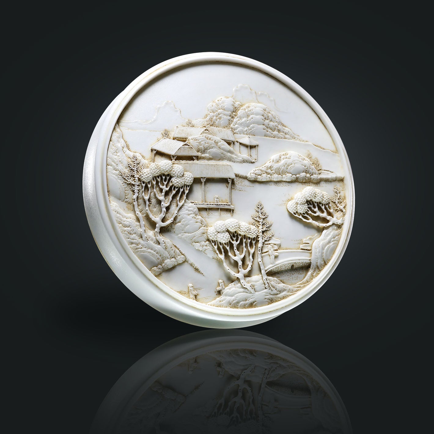 Dayazhai Carved Seal Paste Box Series