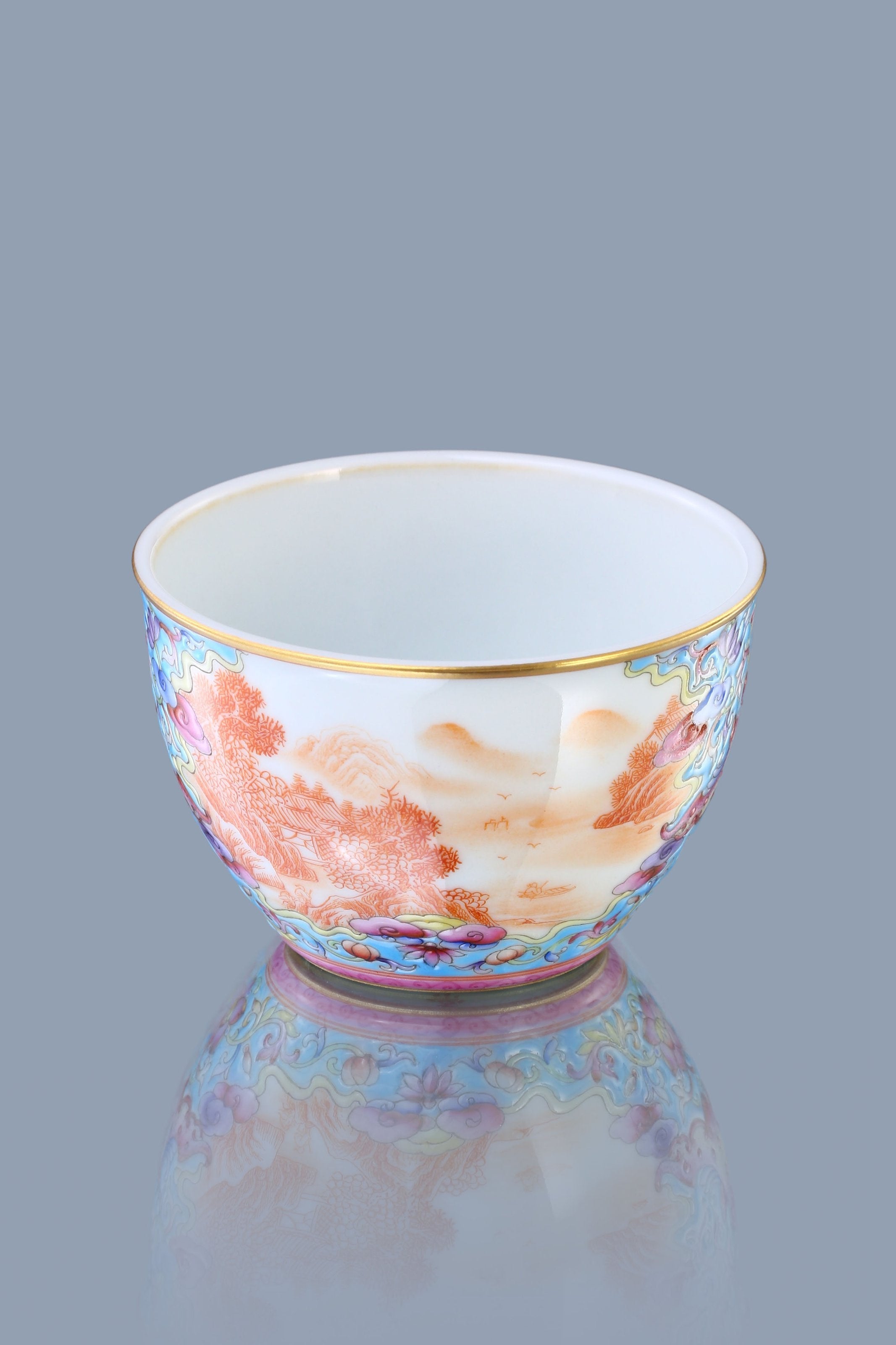 Enamel Chenghua-Style Cup