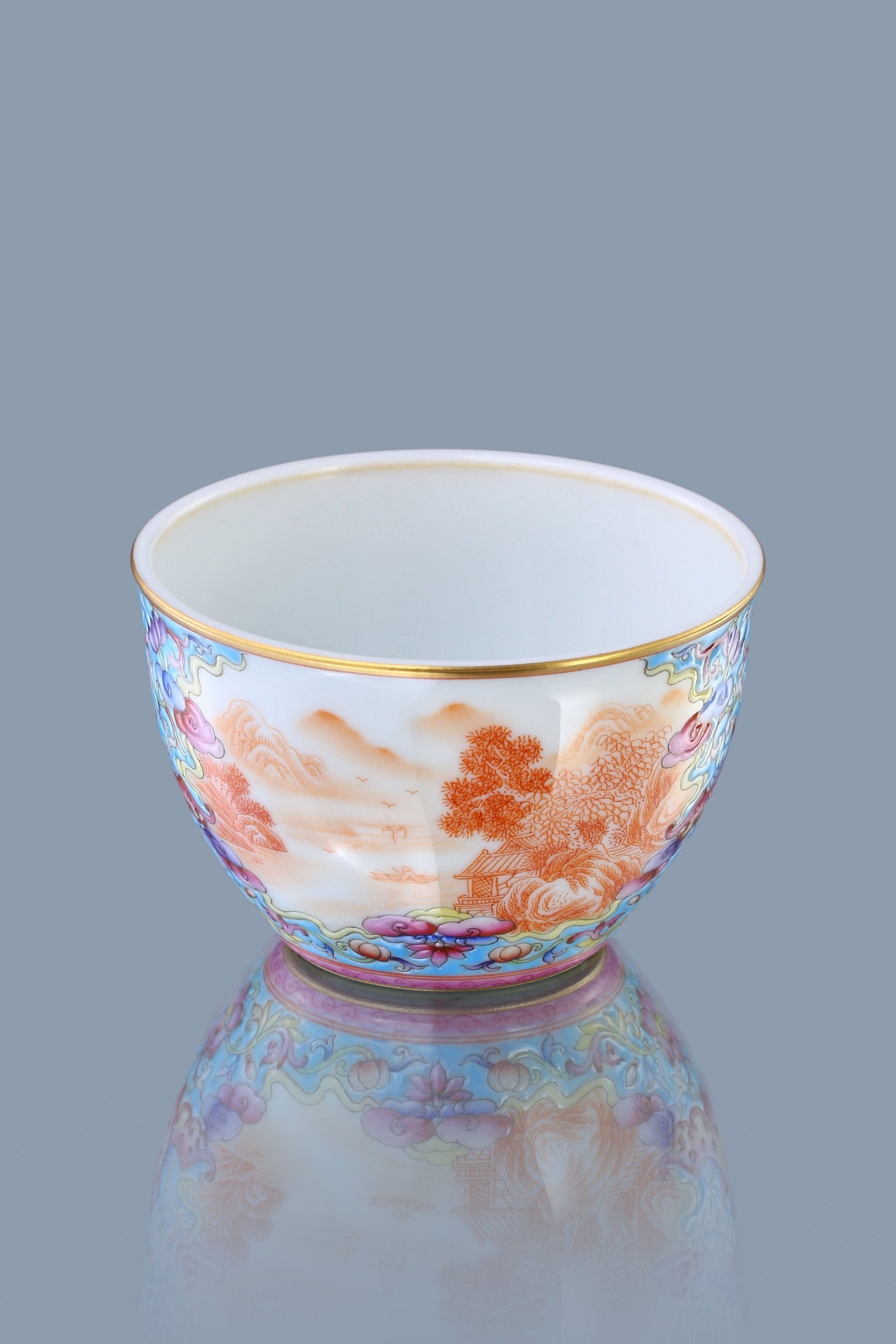 Enamel Chenghua-Style Cup