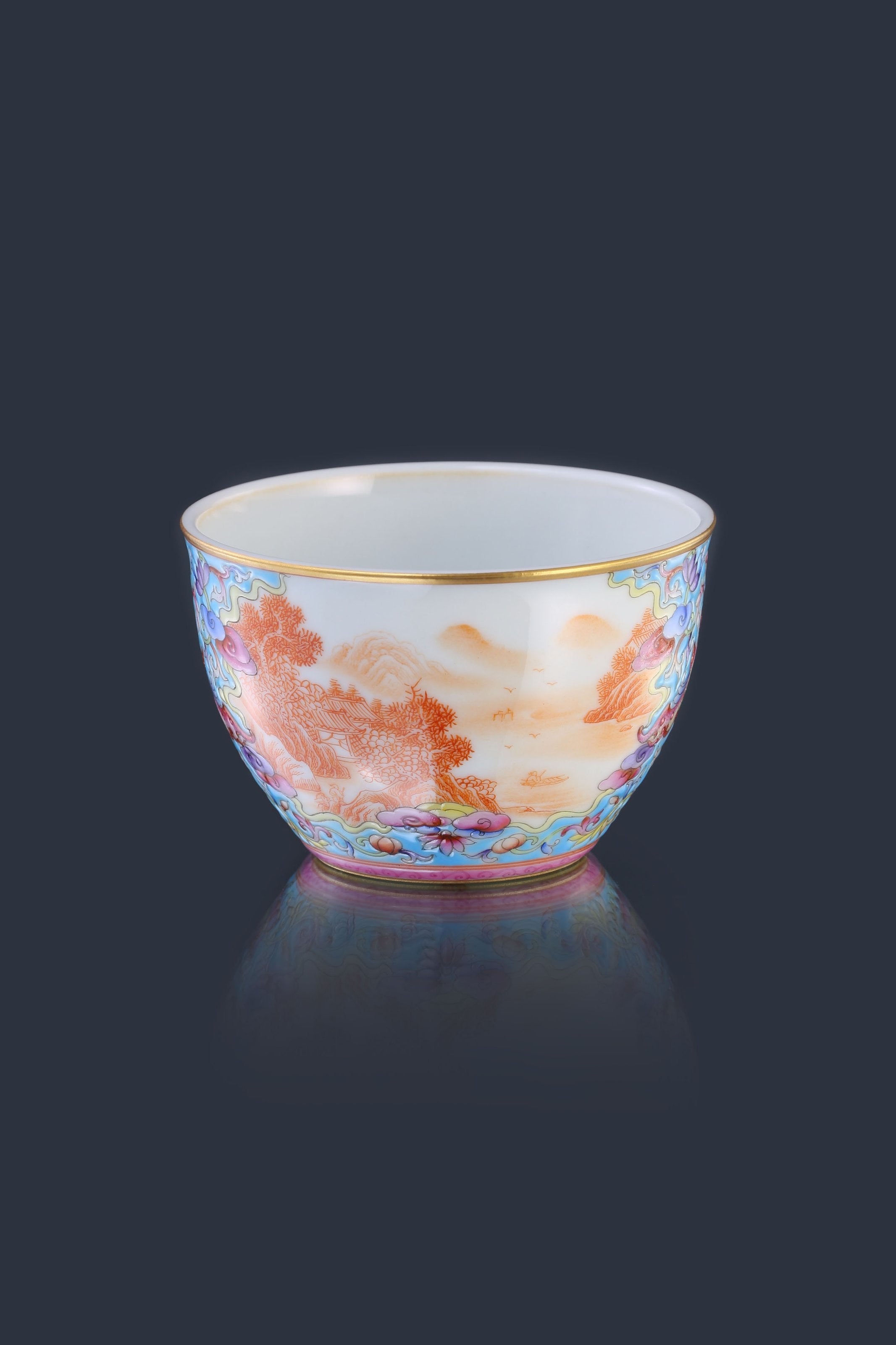 Enamel Chenghua-Style Cup