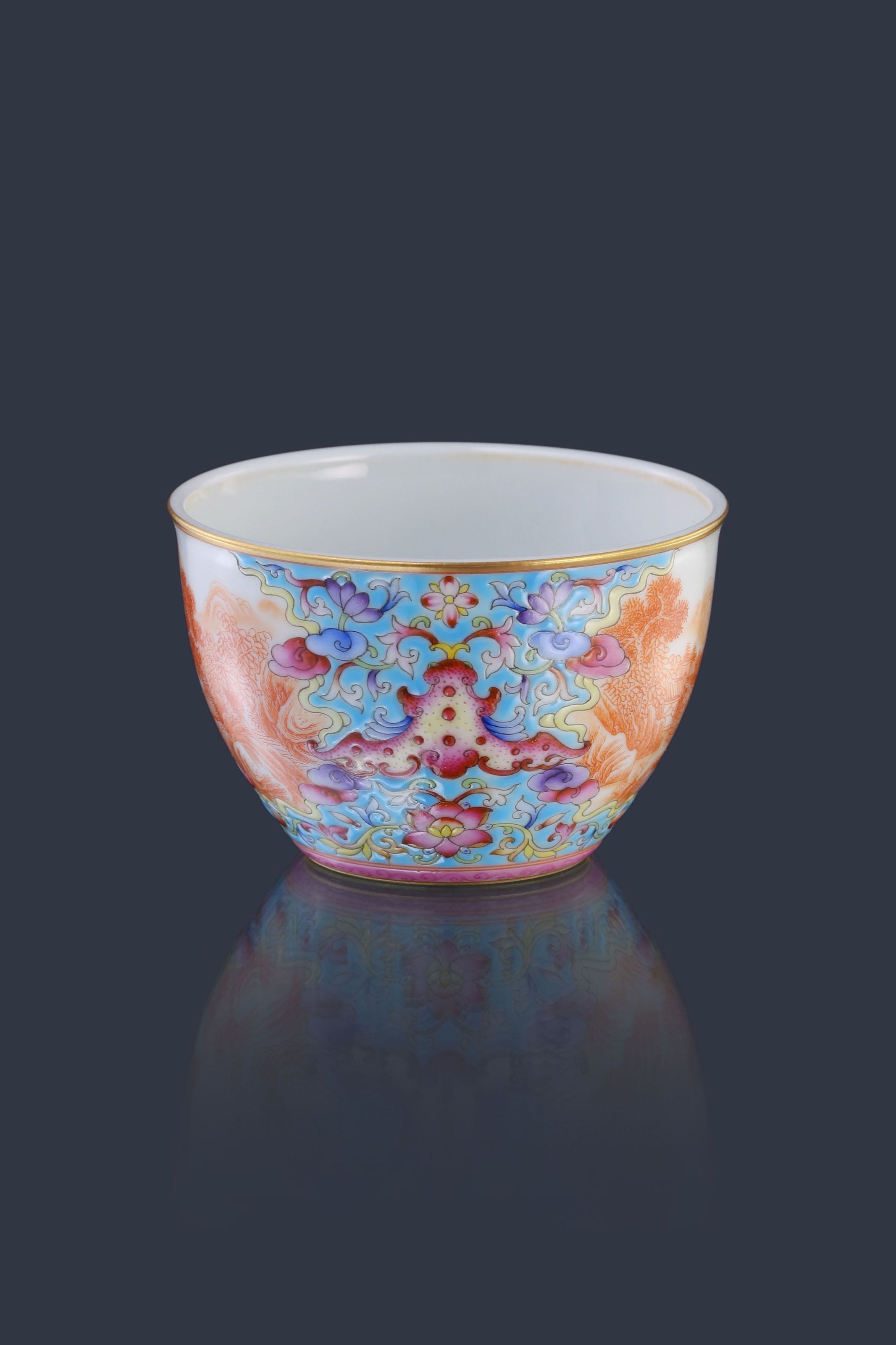 Enamel Chenghua-Style Cup