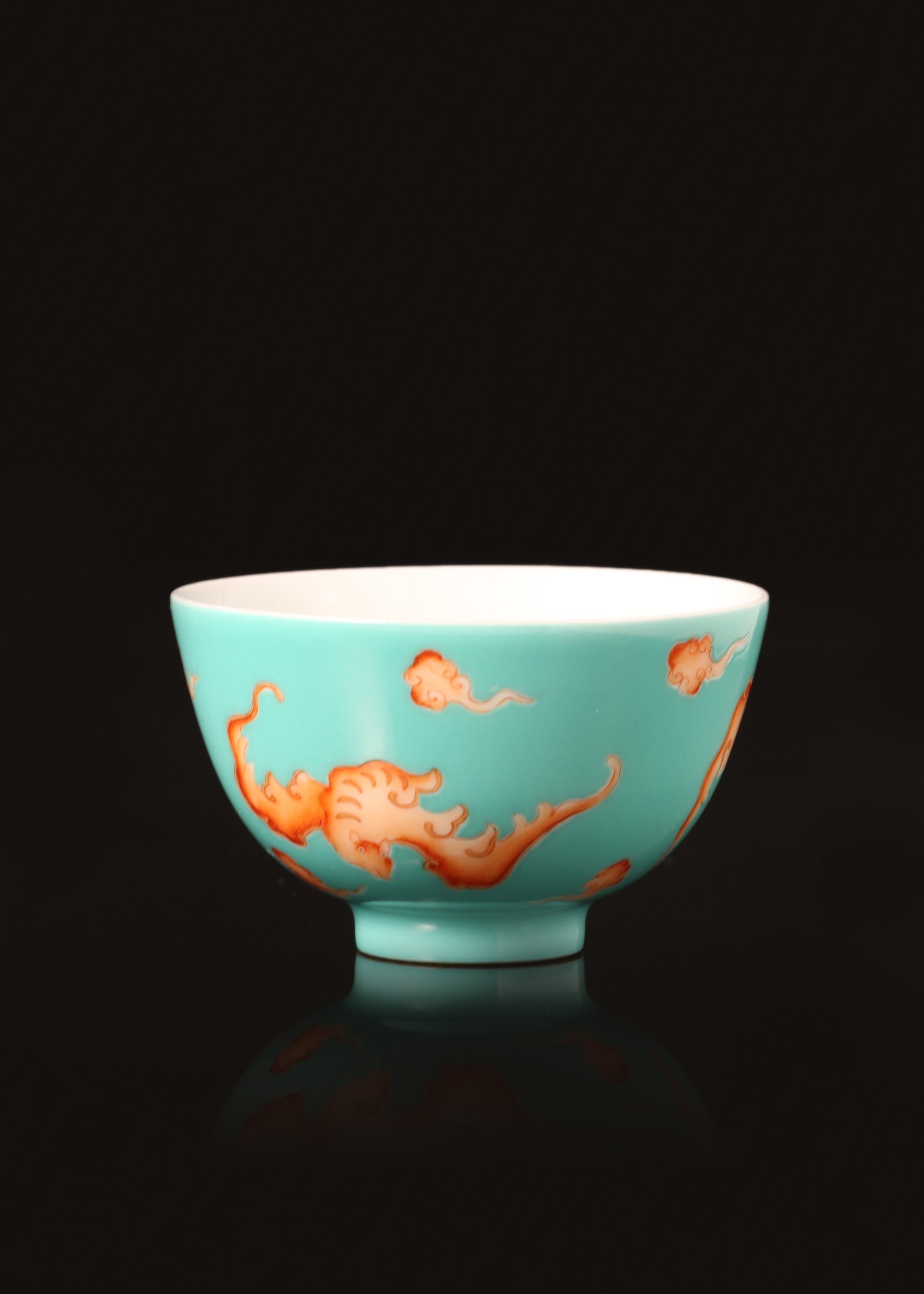 Iron-Red Fortune & Auspiciousness Cup