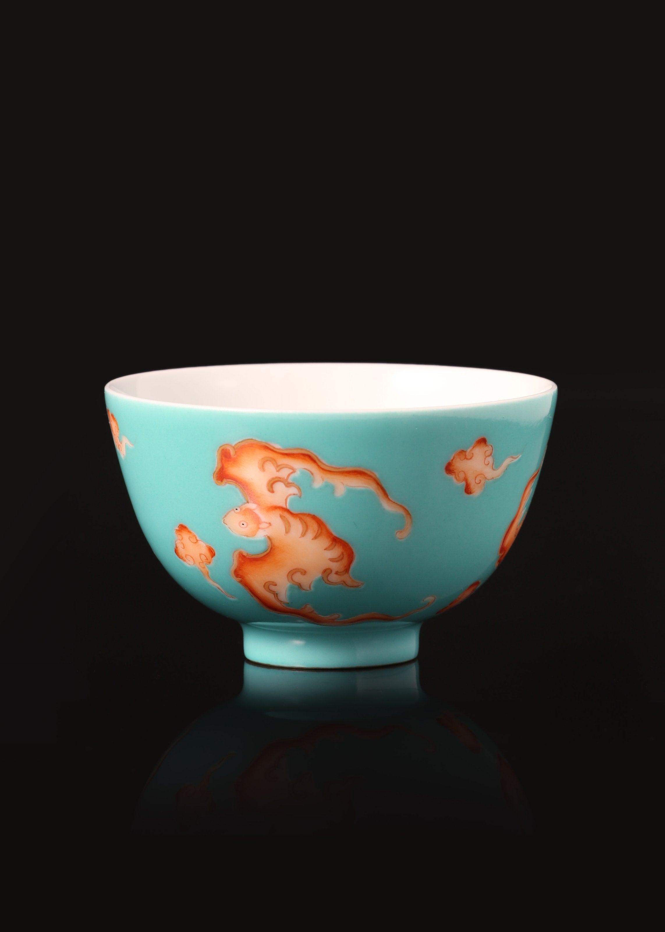 Iron-Red Fortune & Auspiciousness Cup