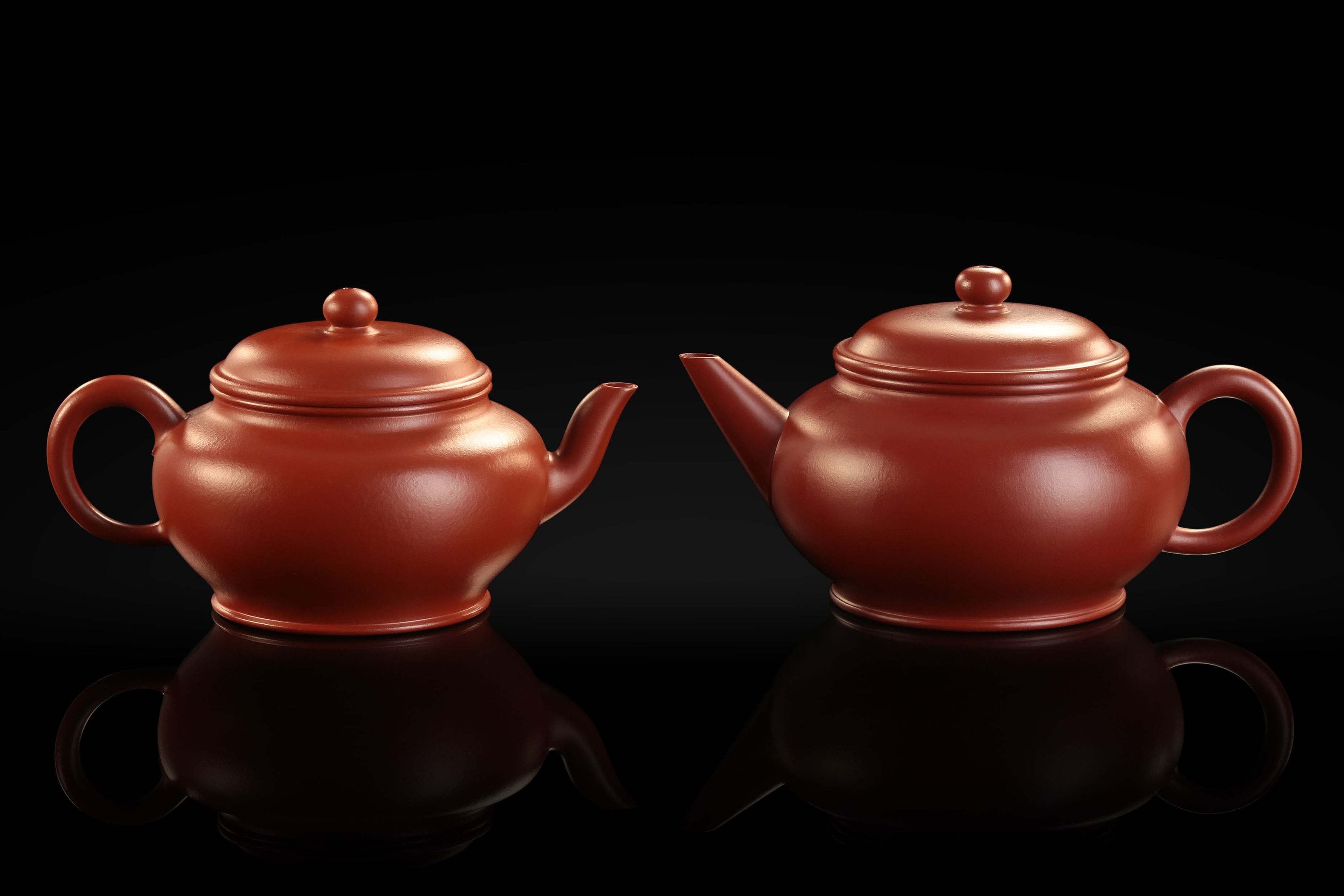 Qin Xun's Zhuni Clay Tribute Bureau Teapot