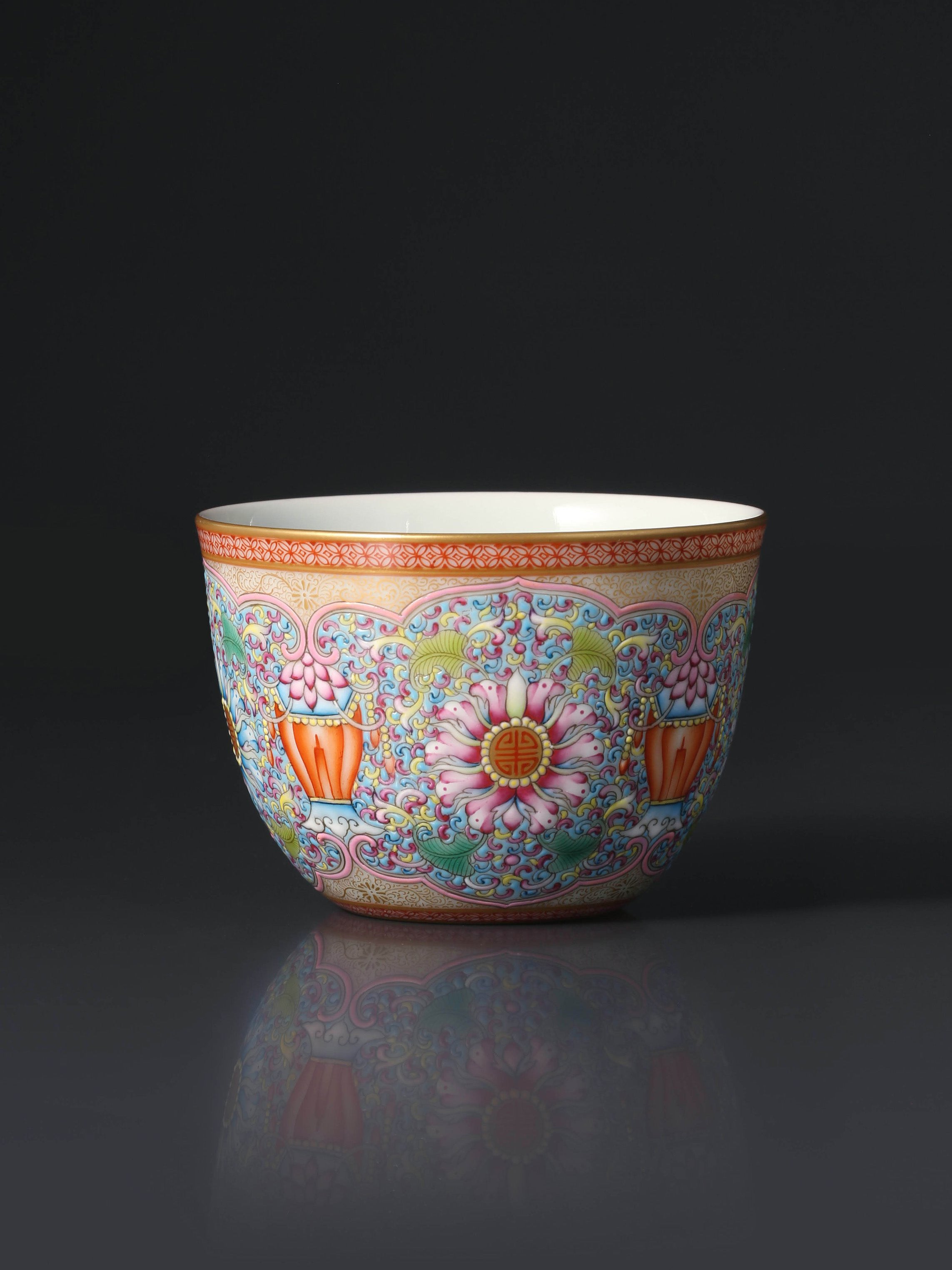 Guyuexuan Longevity Lantern Cylinder Cup