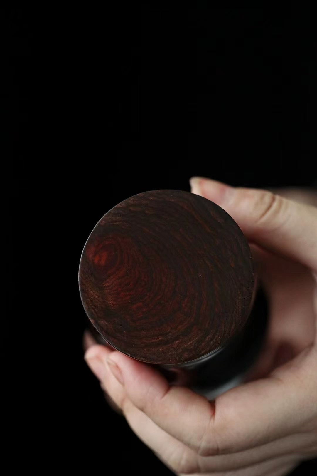 海南黄花梨茶叶罐