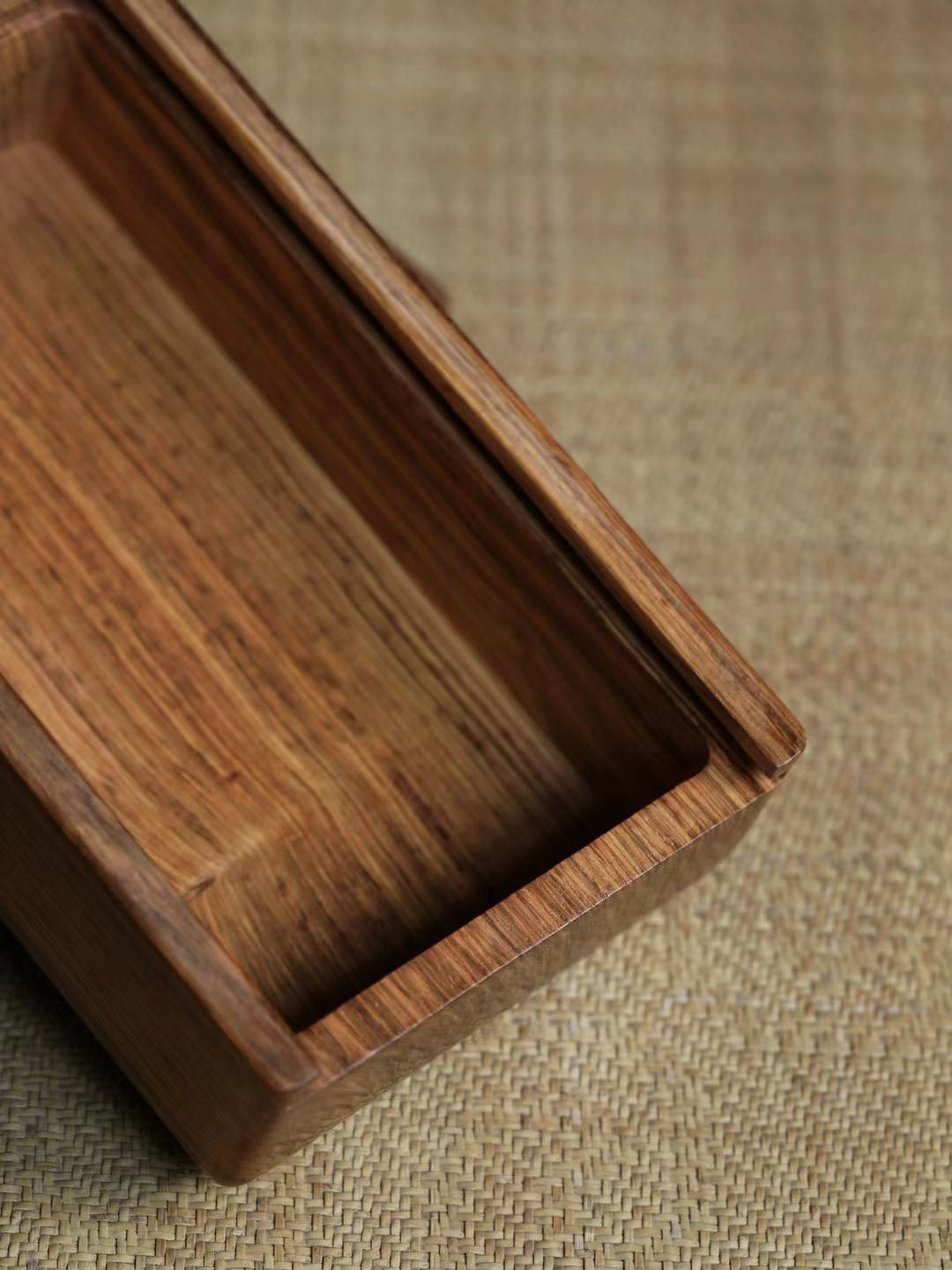 黄花梨 百宝嵌博古 文盒