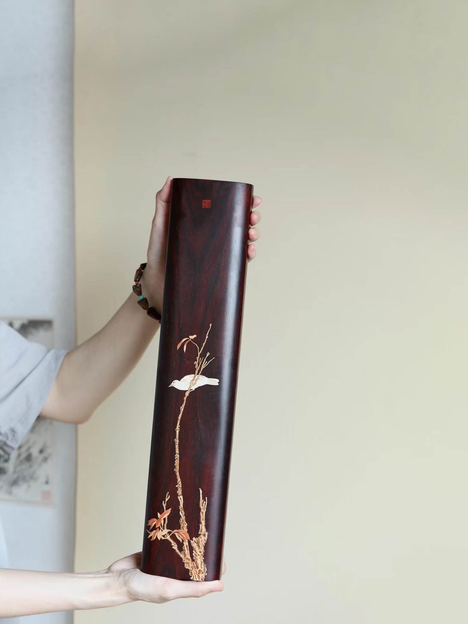 花鸟闲情小叶紫檀