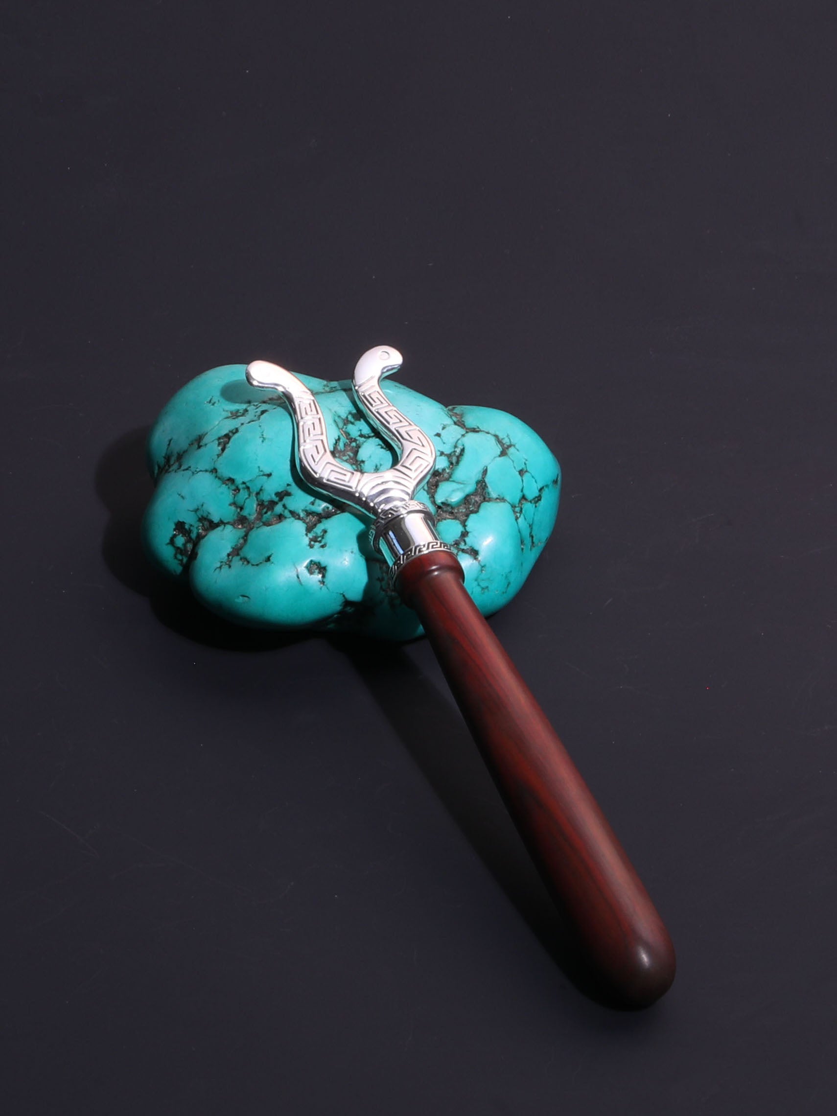 素简纯银茶挑|茶拨