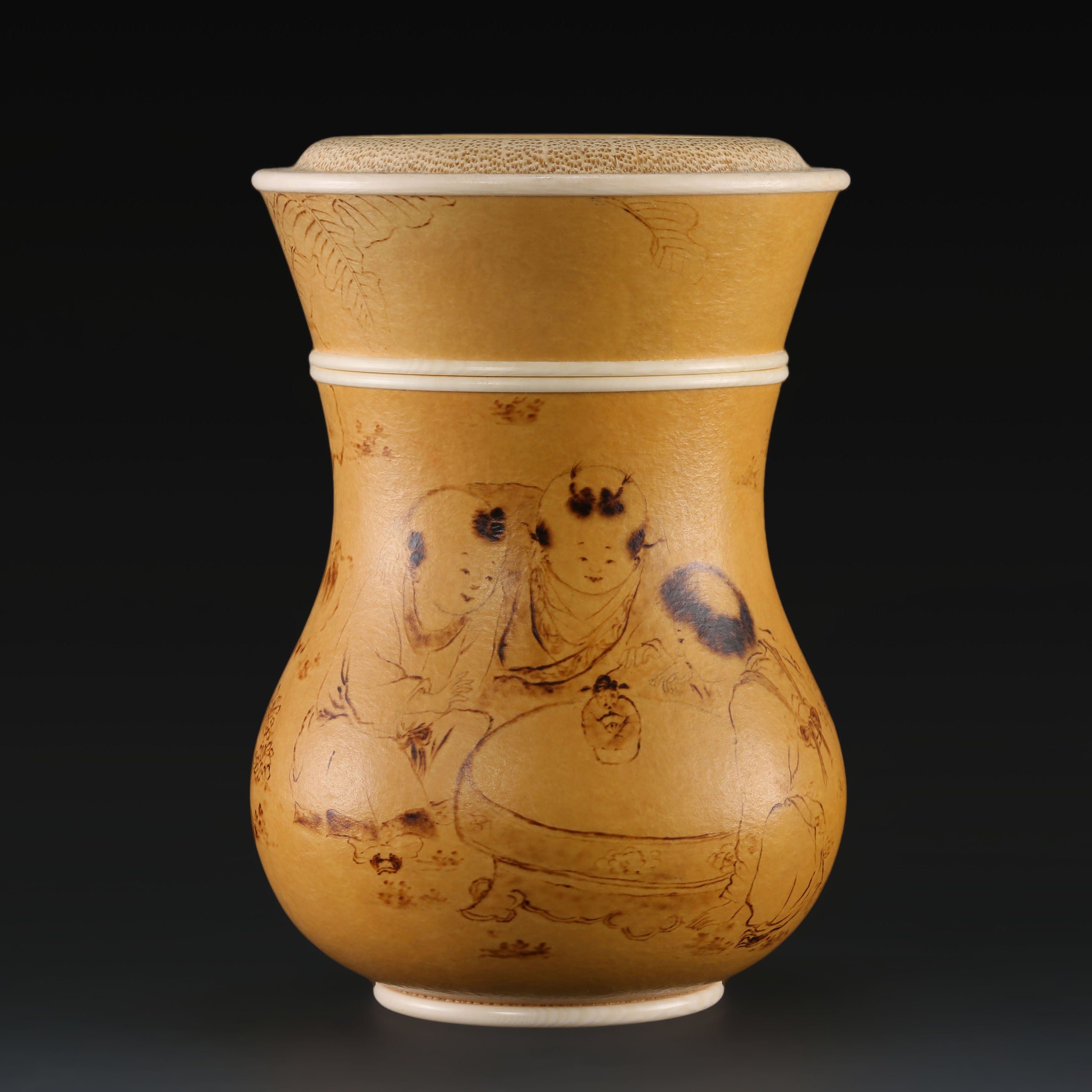 葫芦童子茶叶罐