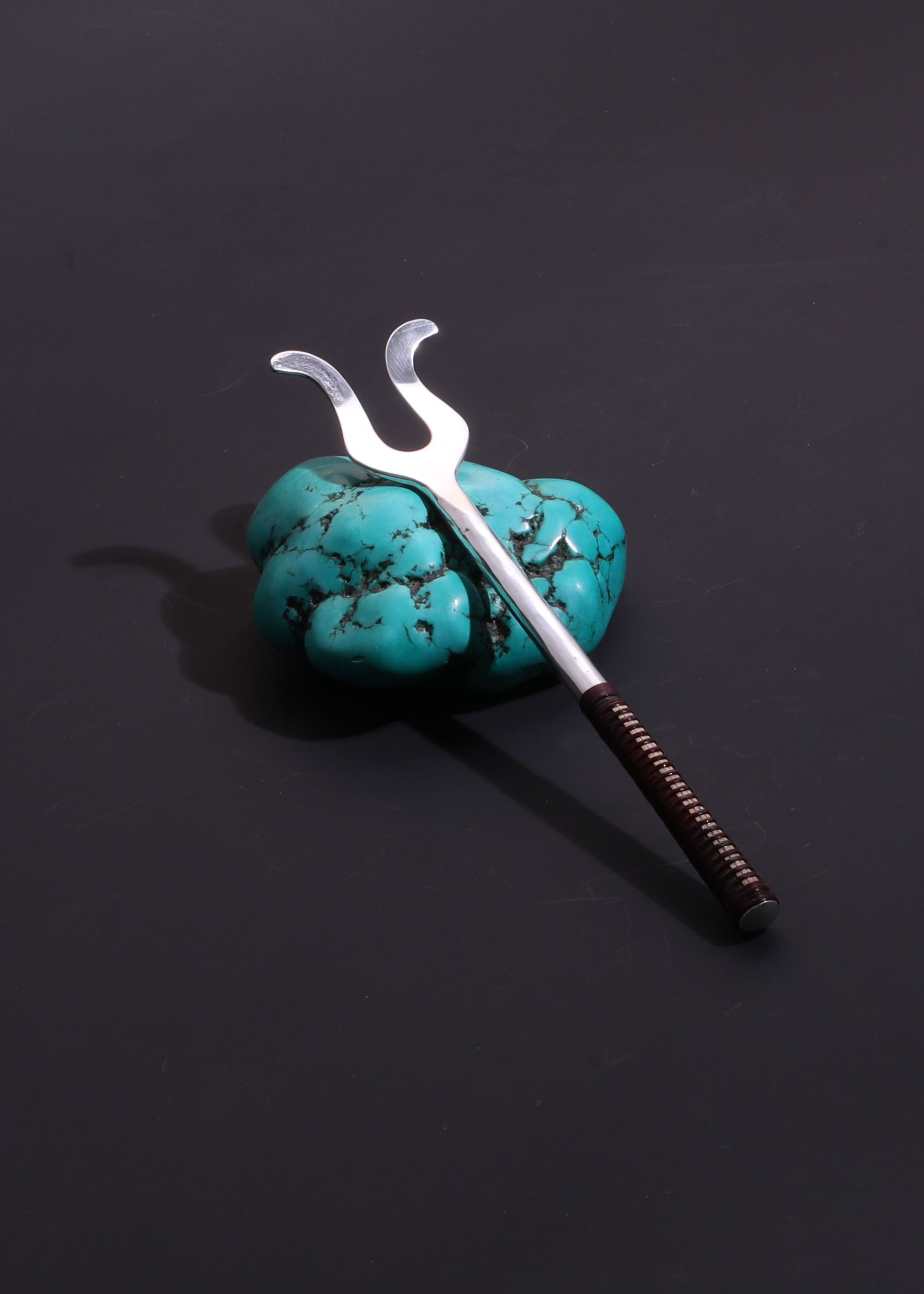 素简纯银茶挑|茶拨