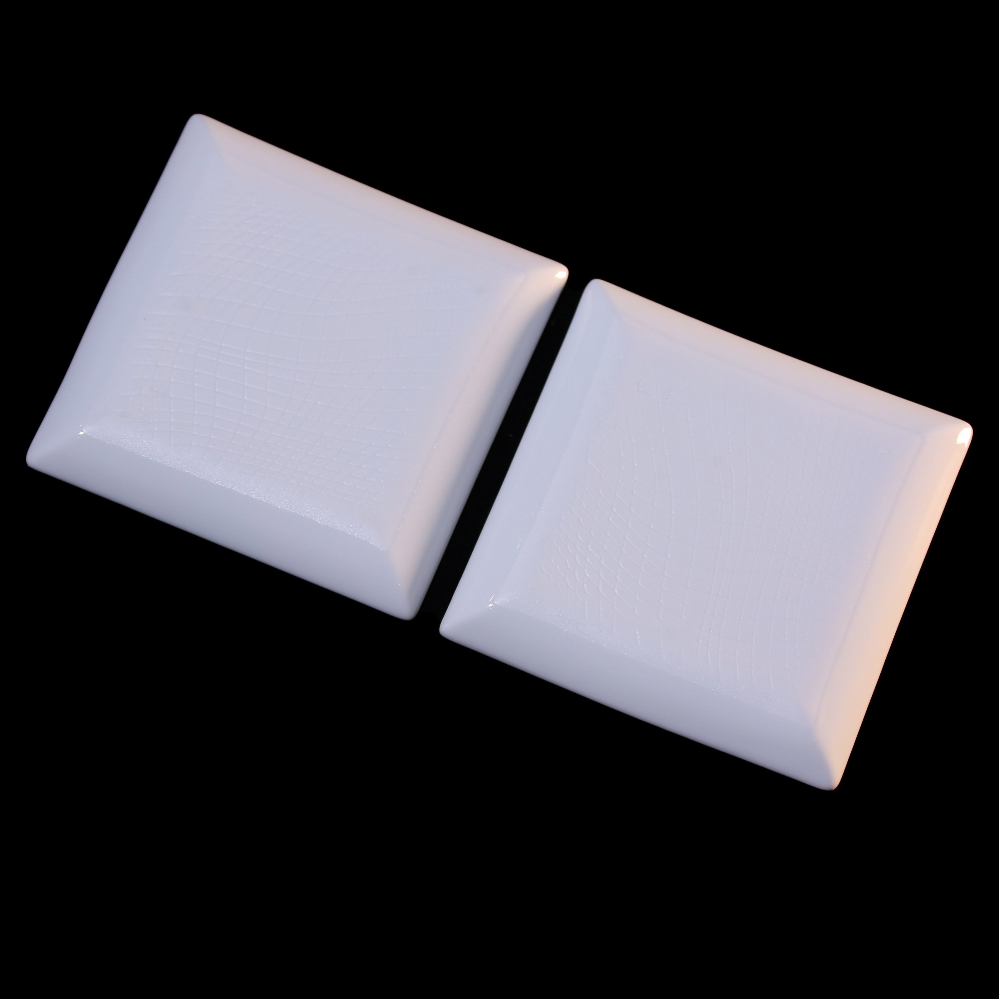 金彩方茶盘成对