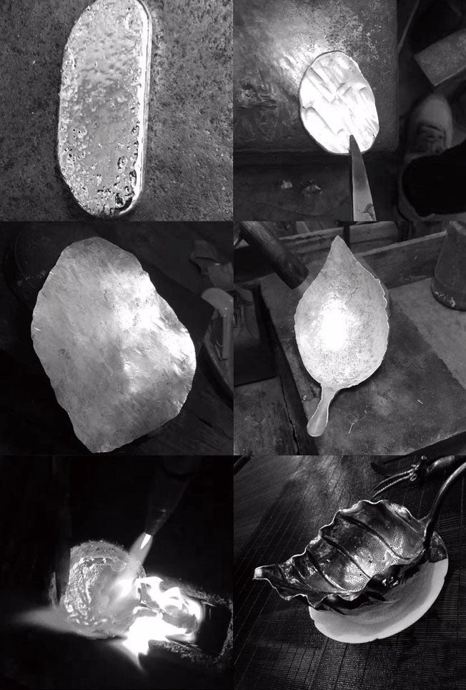 金秋叶纯金茶滤