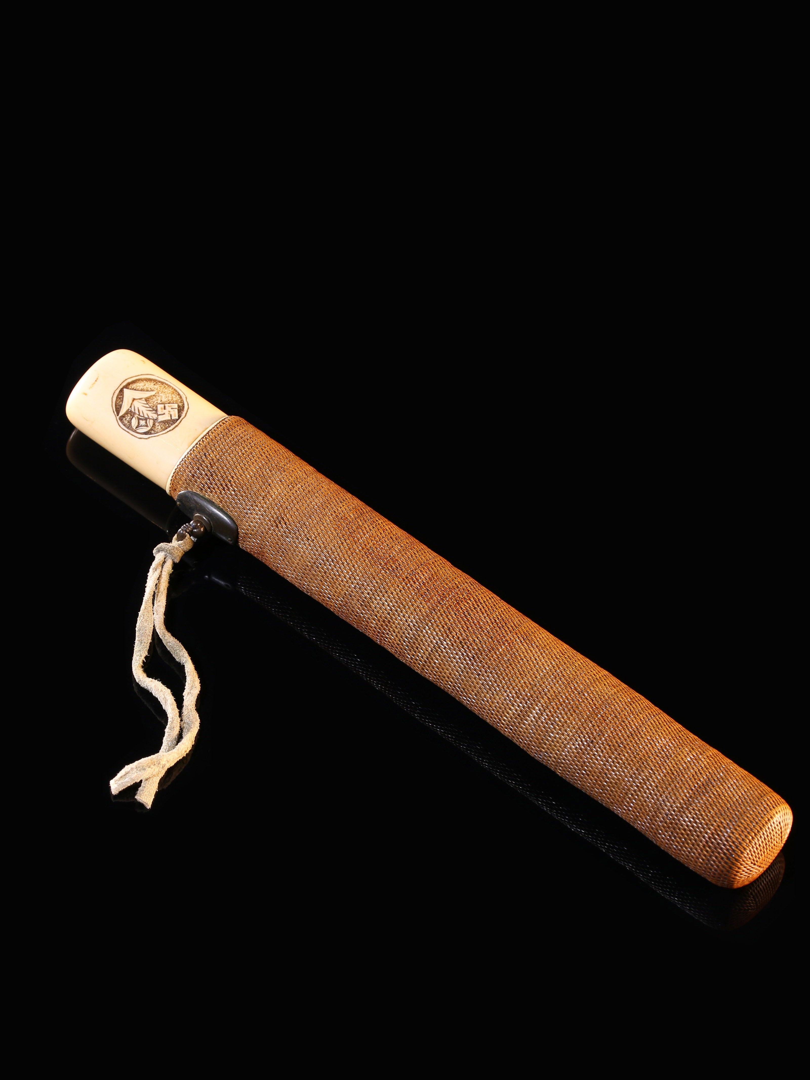 鲸鱼须编织香筒