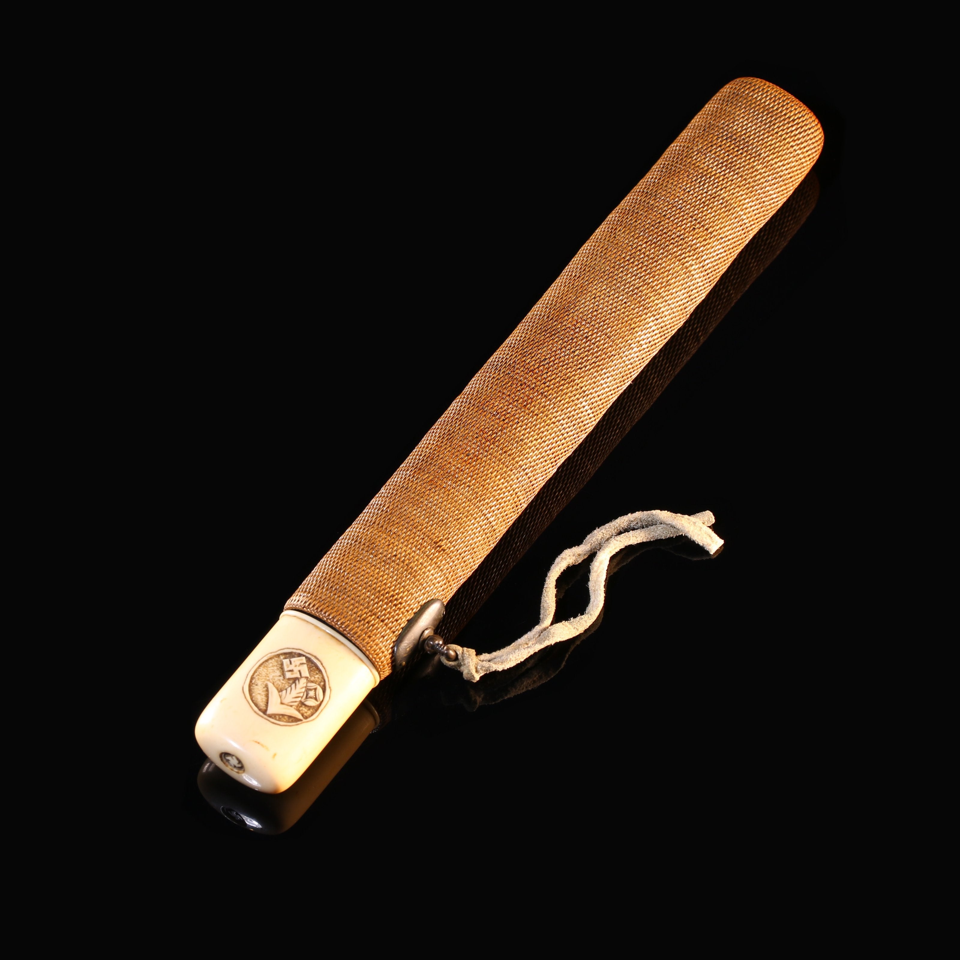 鲸鱼须编织香筒