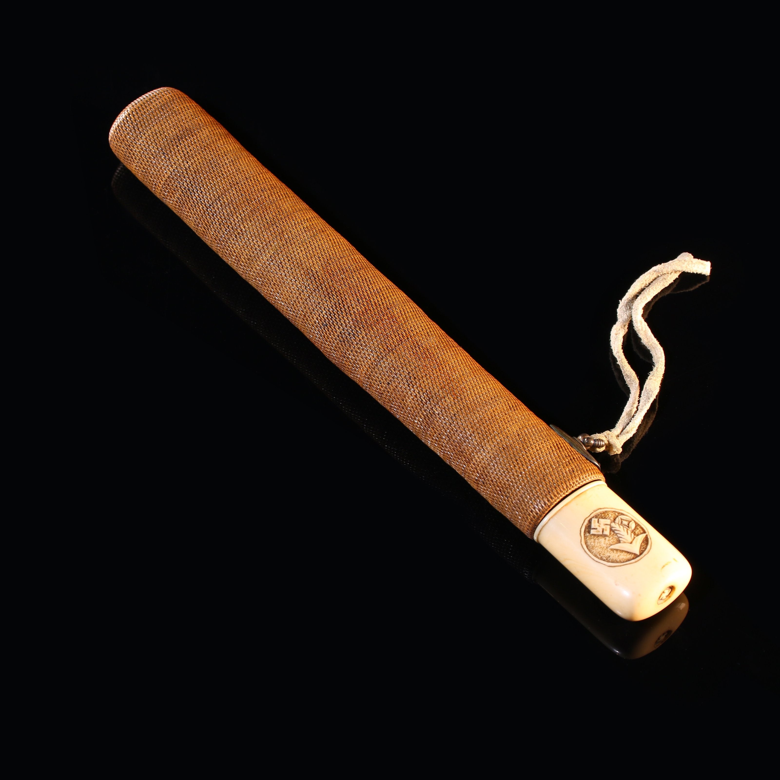 鲸鱼须编织香筒