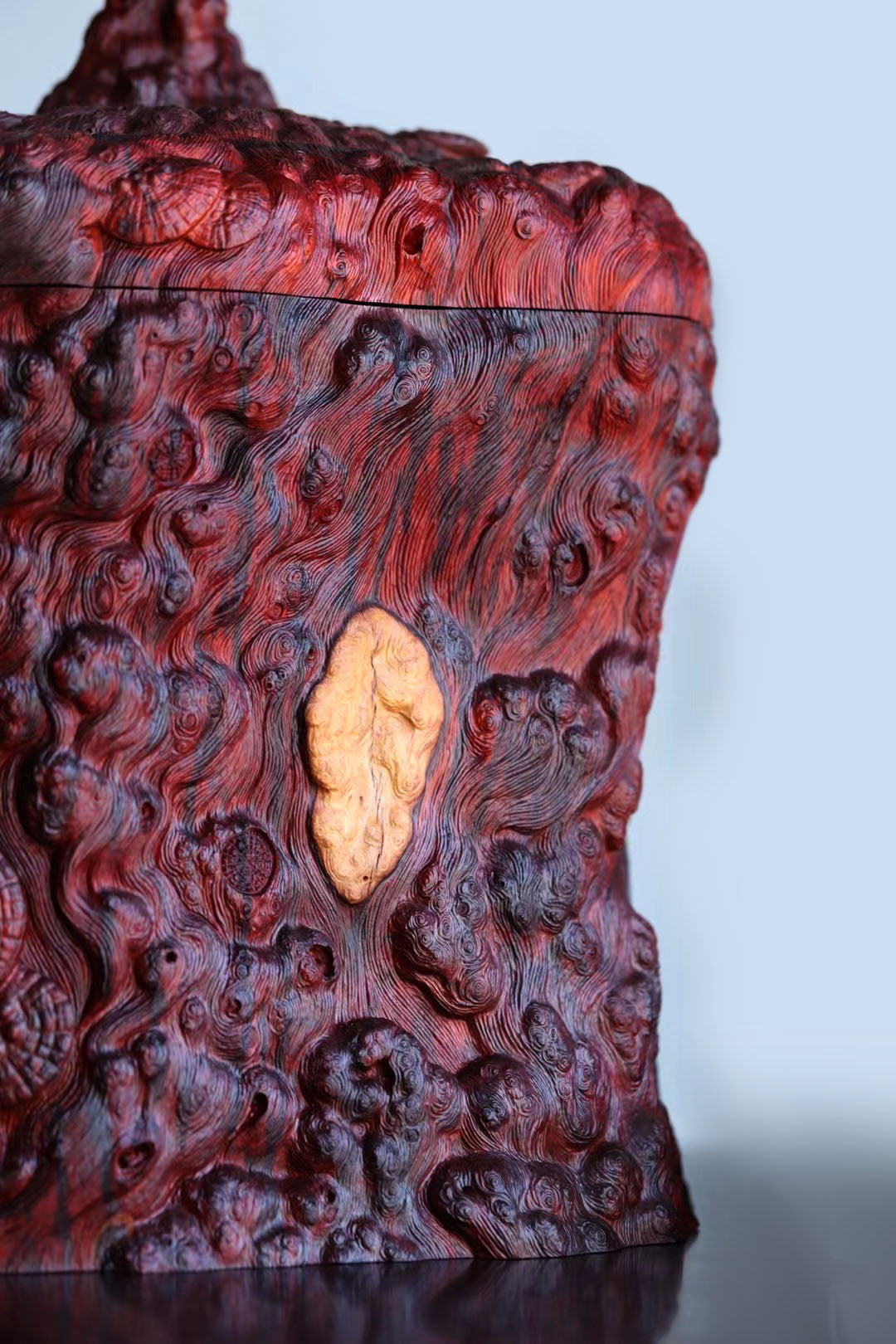 小叶紫檀 灵芝大茶仓