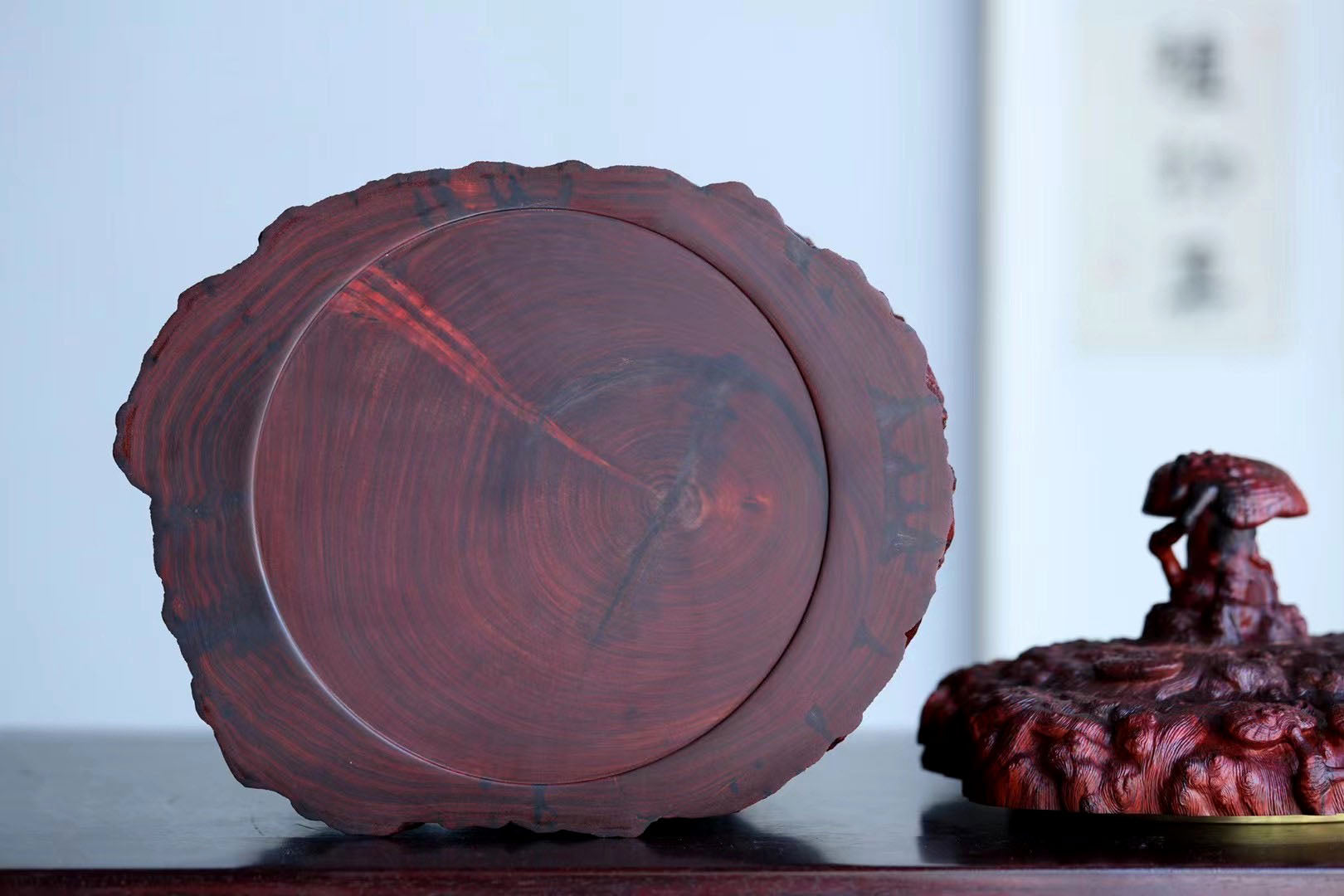 小叶紫檀 灵芝大茶仓