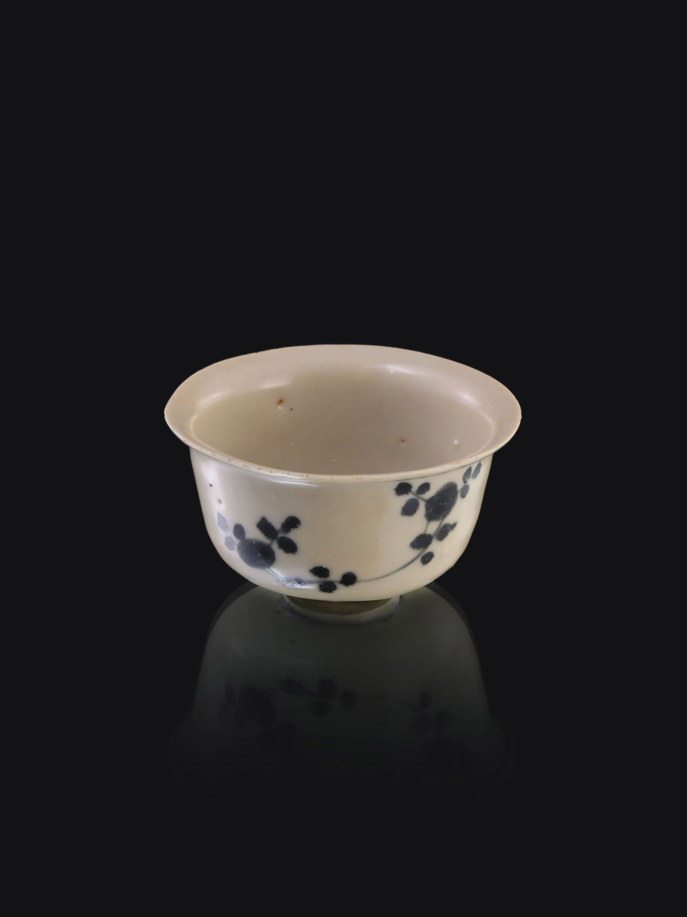 復刻明代天啟石子青 青花茗杯