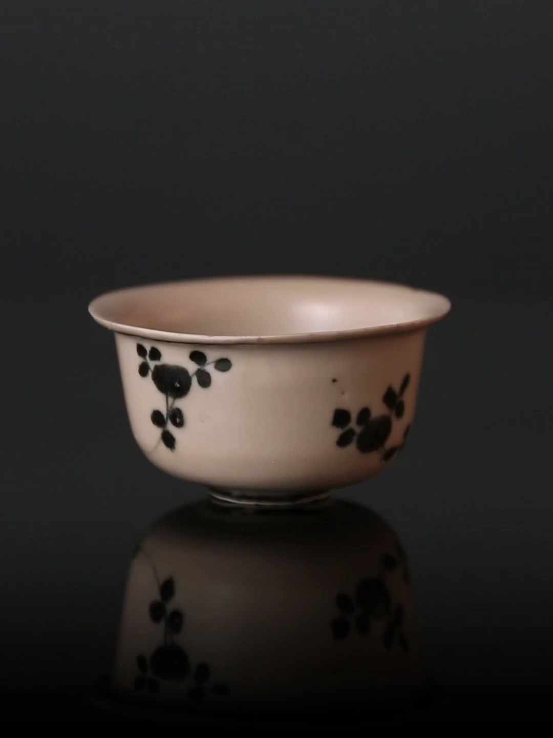 復刻明代天啟石子青 青花茗杯