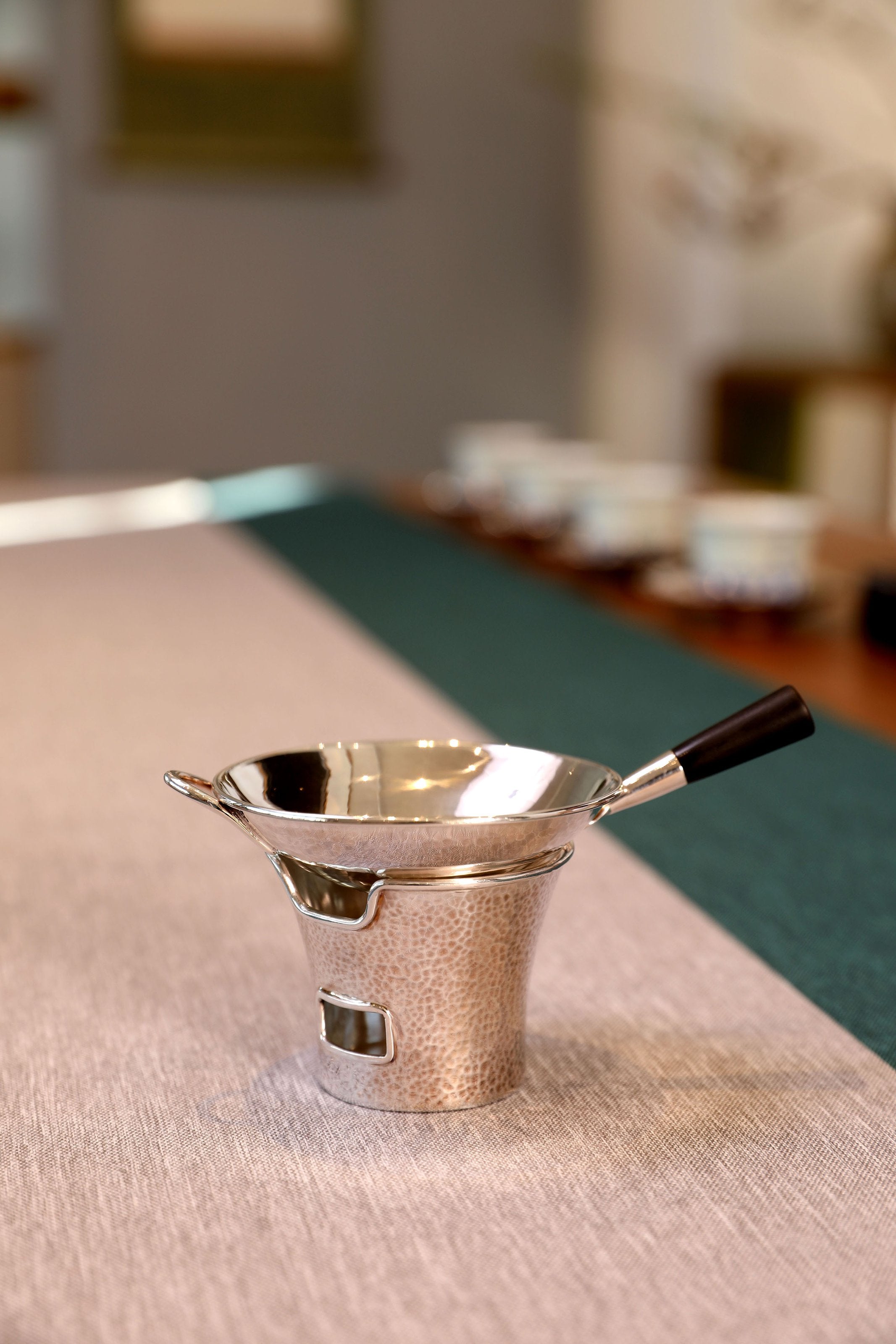 人家烟火——纯银茶漏