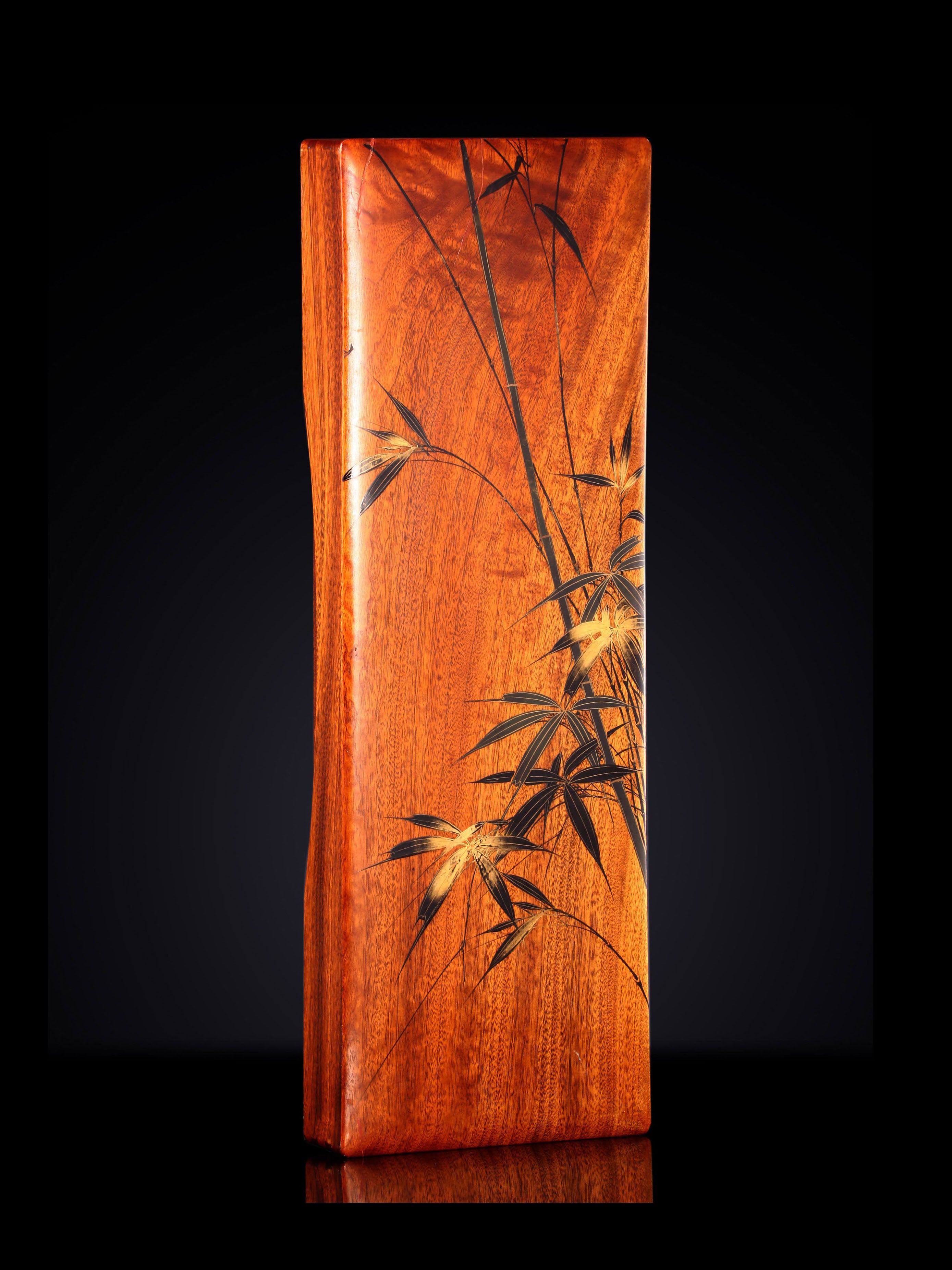 日本莳绘竹文房盒