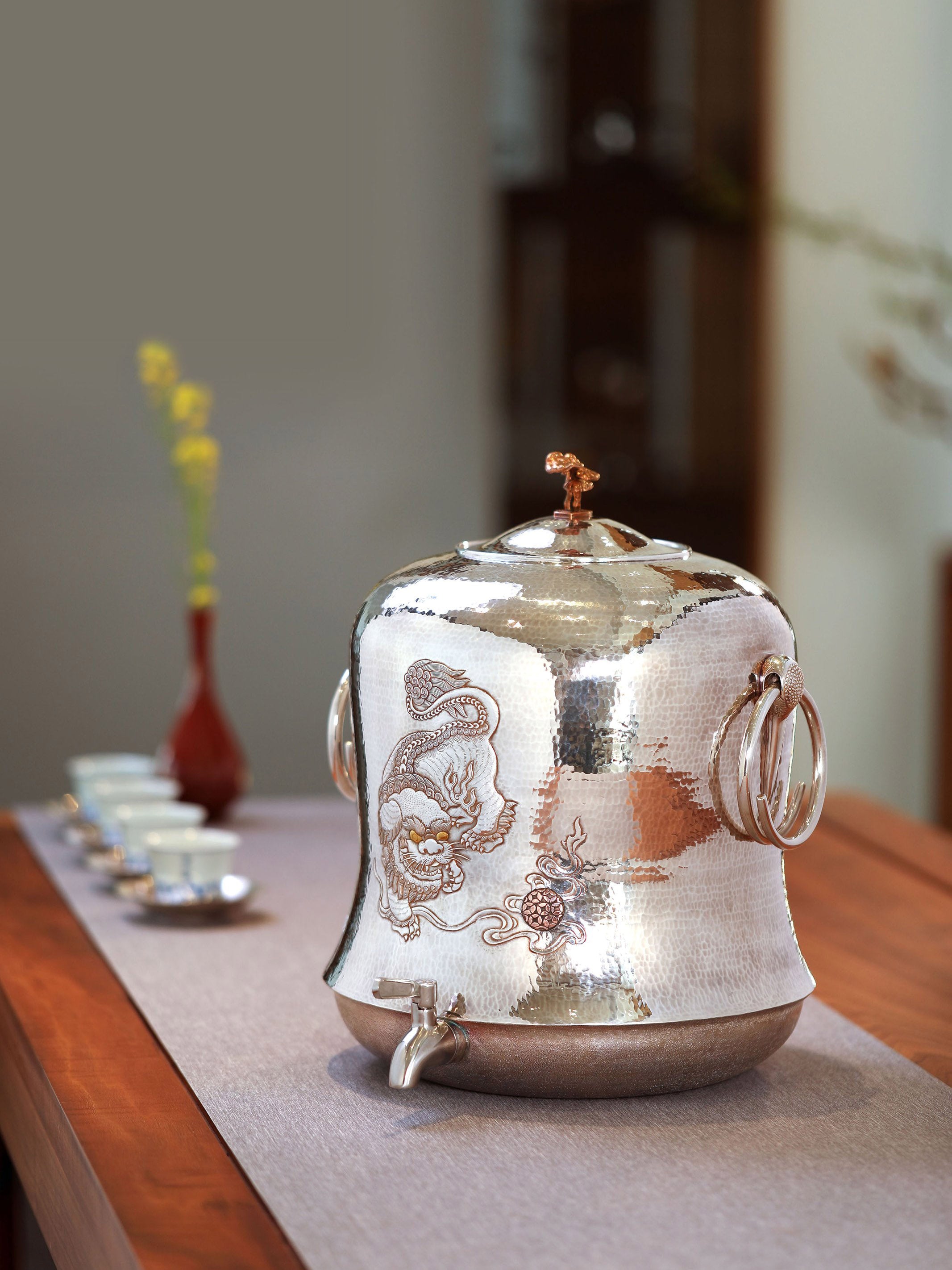 事事如意纯银大水缸