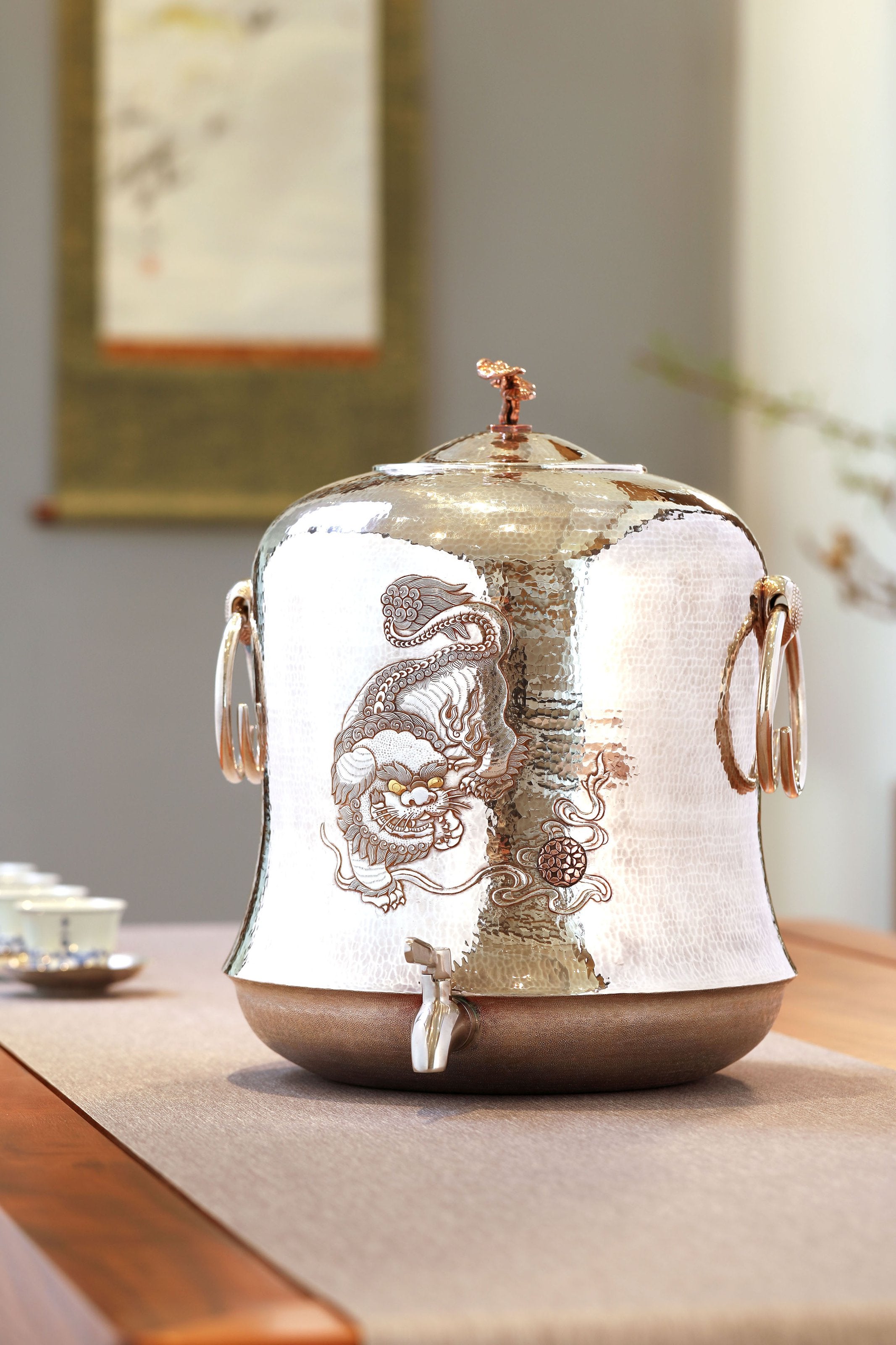 事事如意纯银大水缸