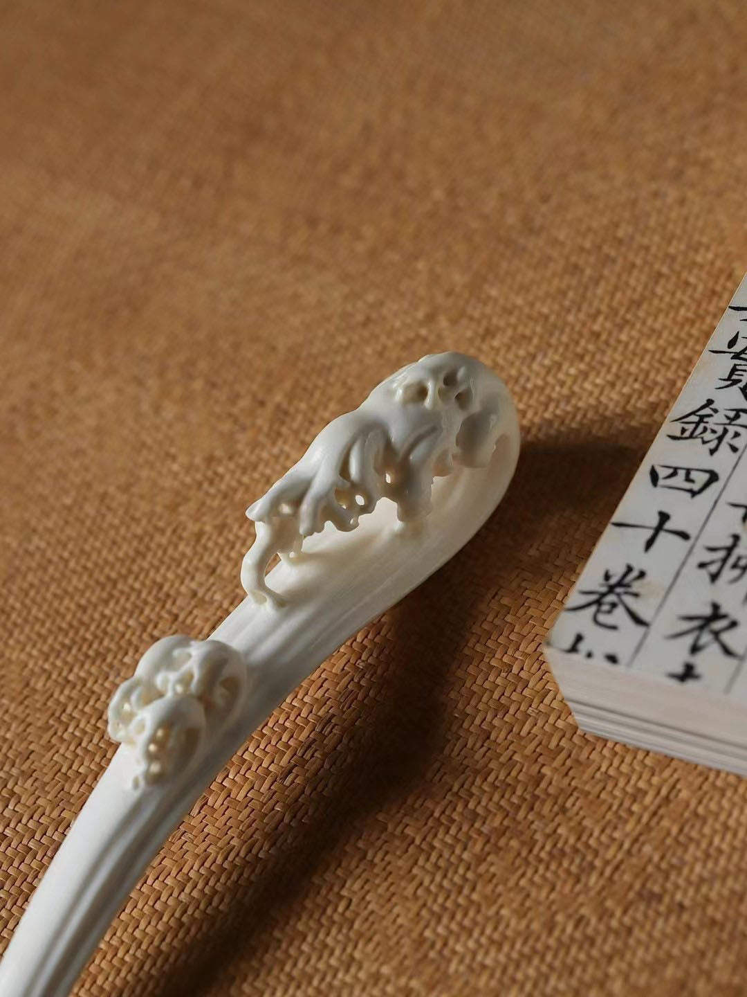 鹿角顺风顺如意笔搁