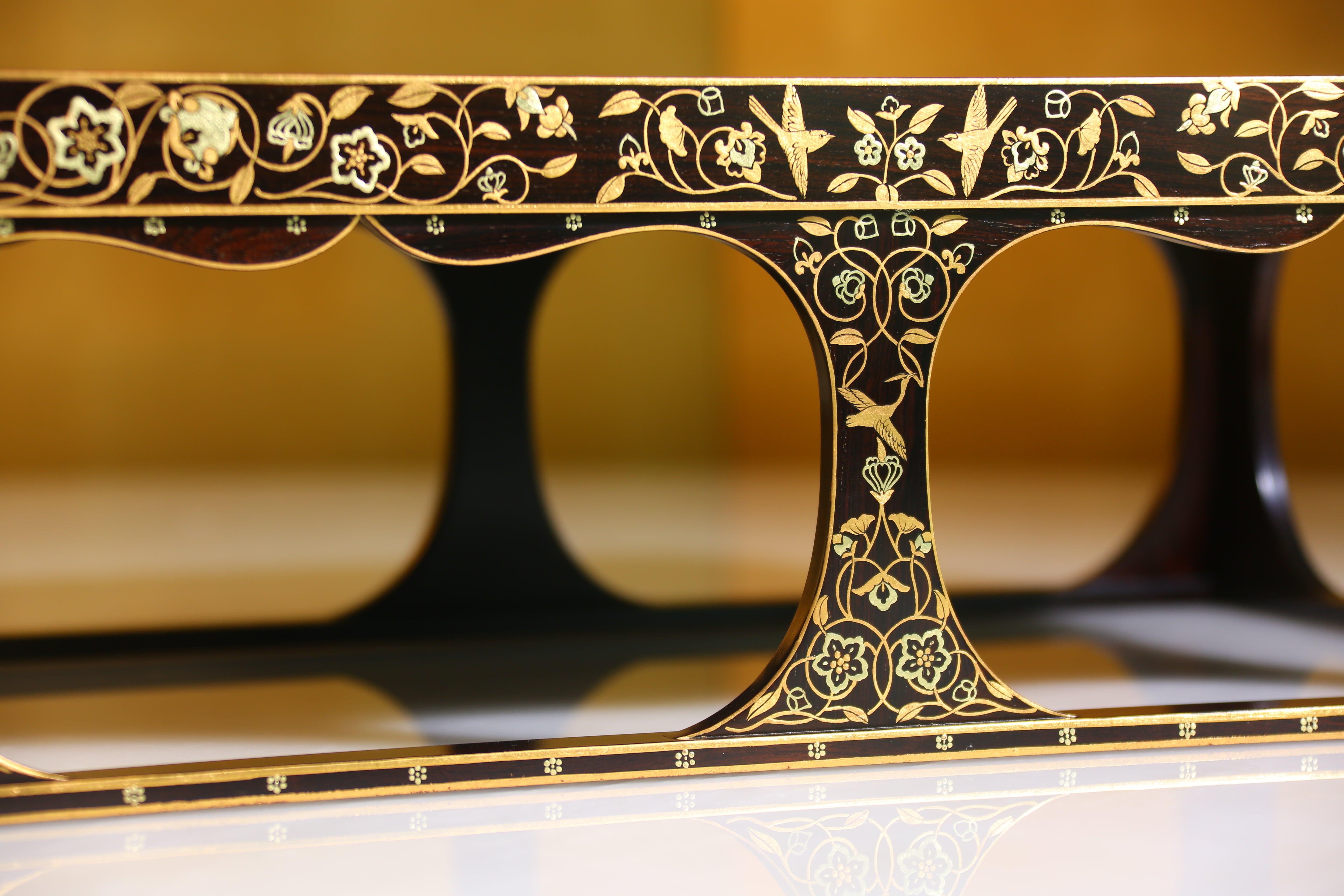 复刻唐代描金茶盘