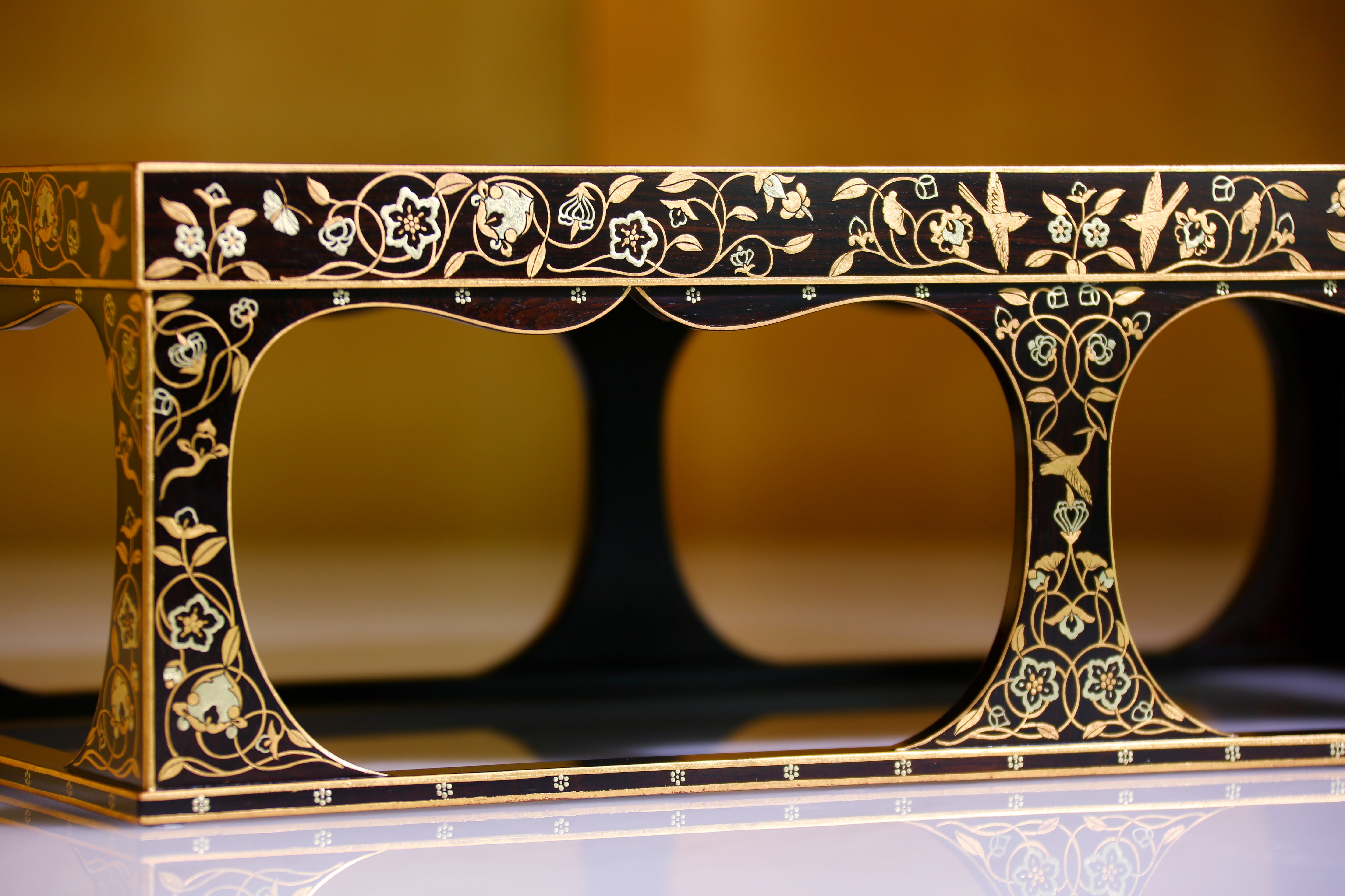 复刻唐代描金茶盘