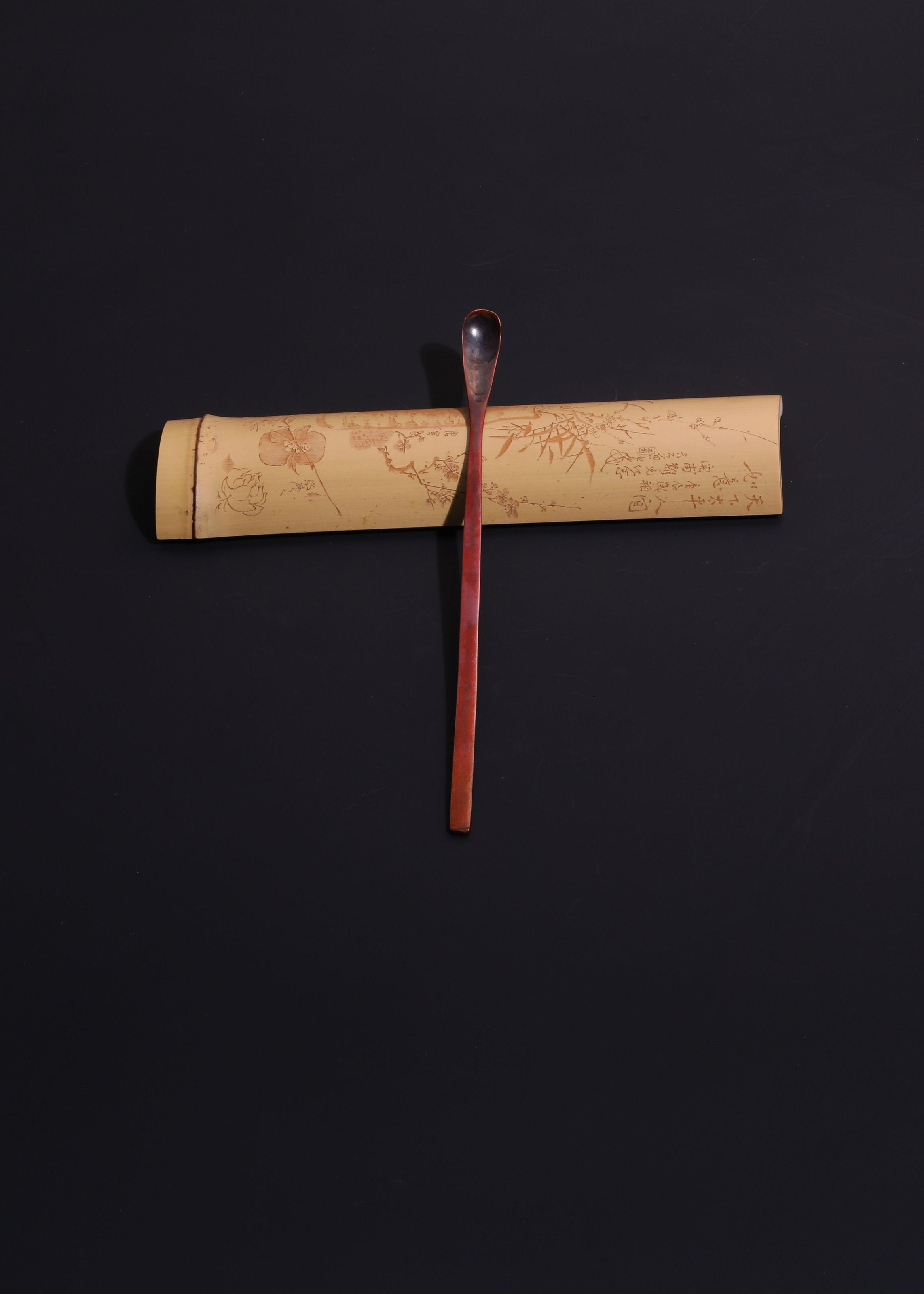 铜艺茶拨|苍龙茶挑