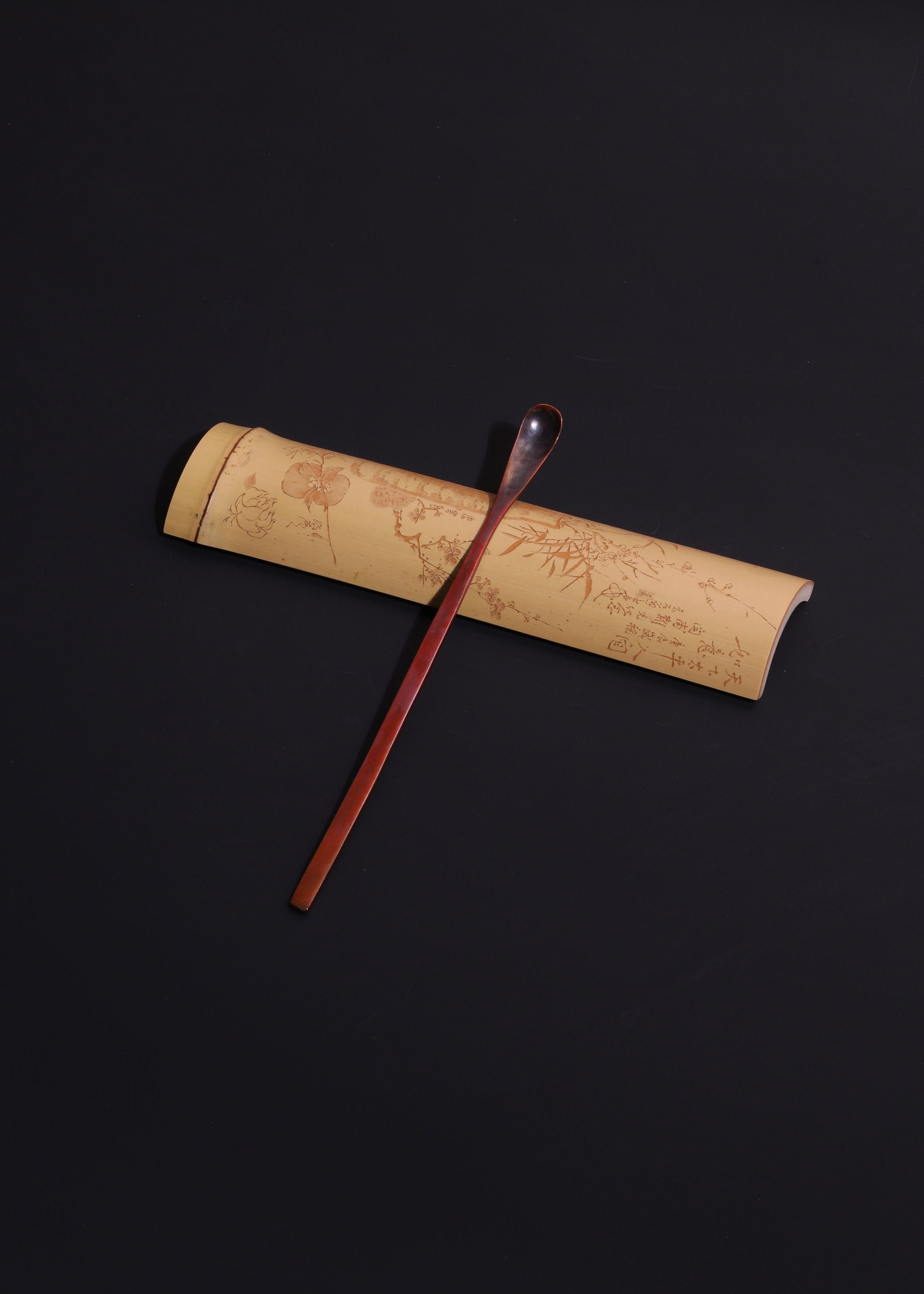 铜艺茶拨|苍龙茶挑