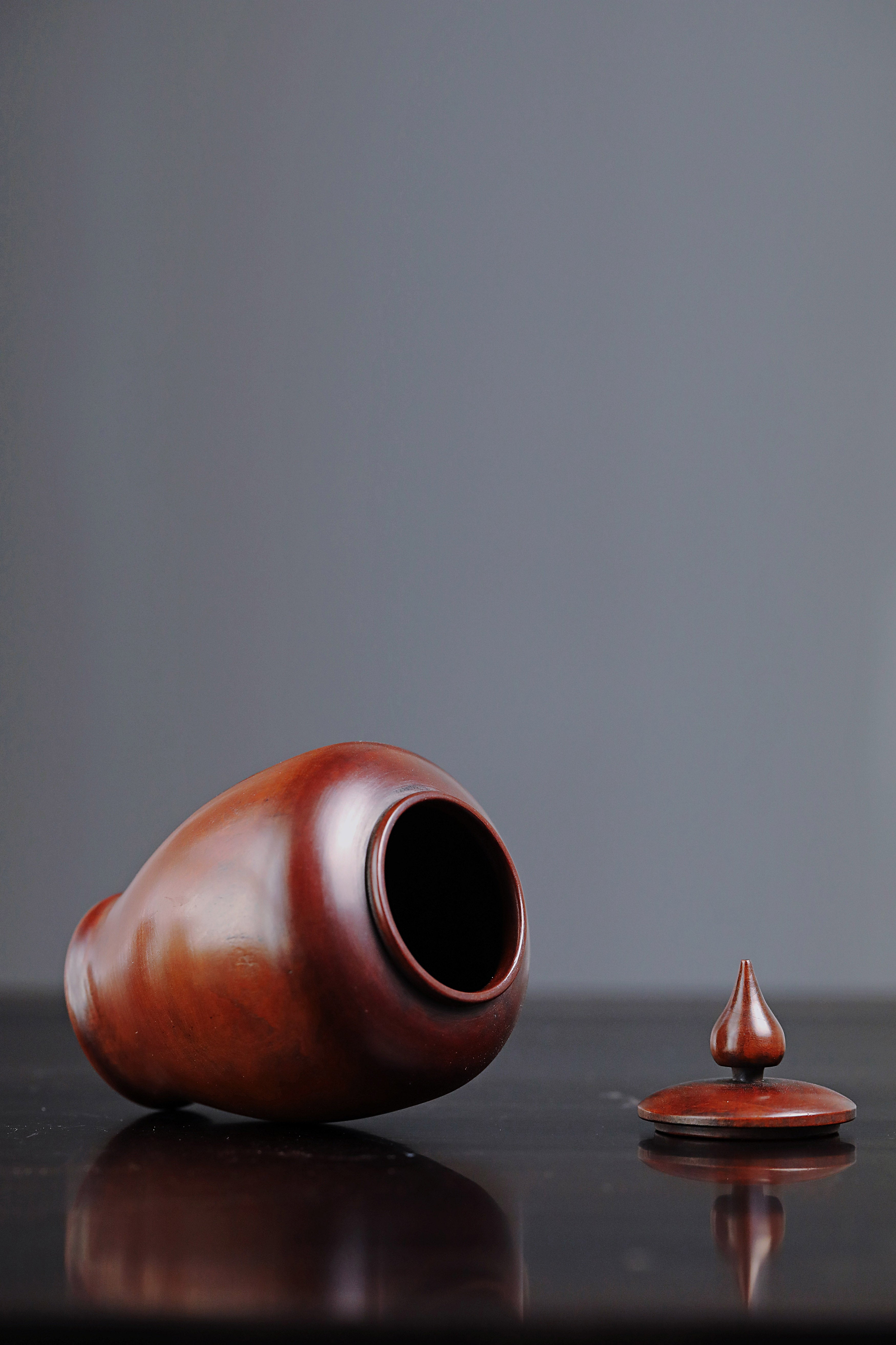 文房雅韵水盂、茶罐