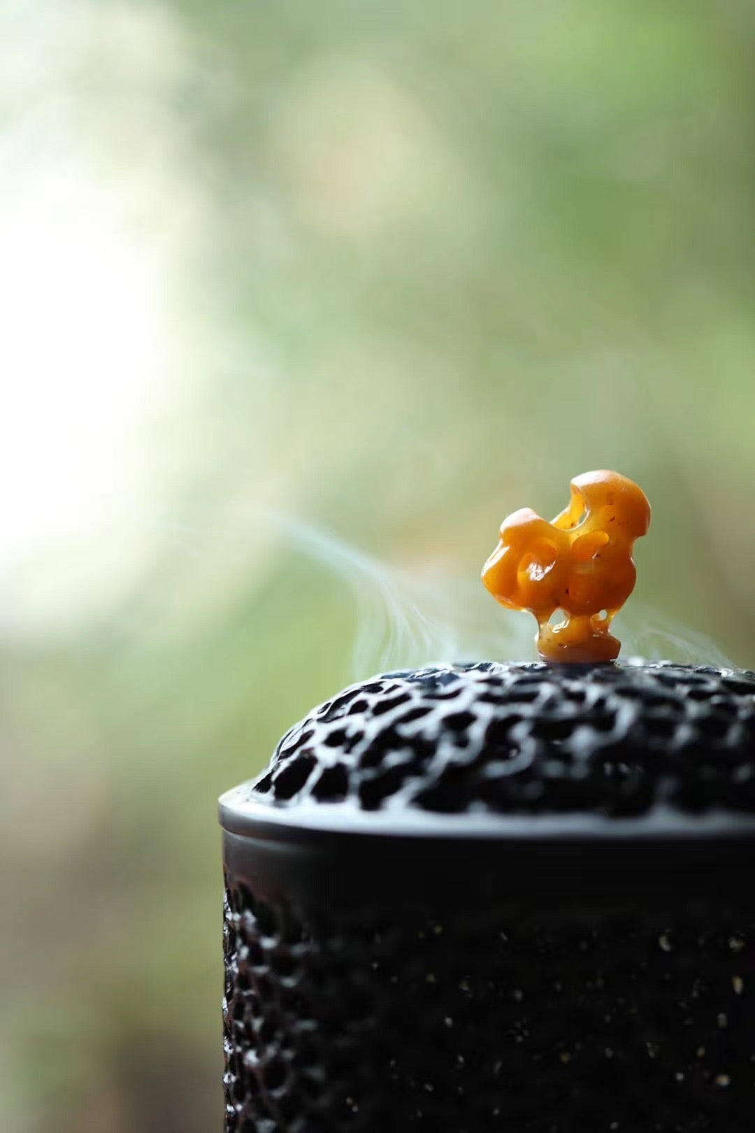 小叶紫檀盘根香炉